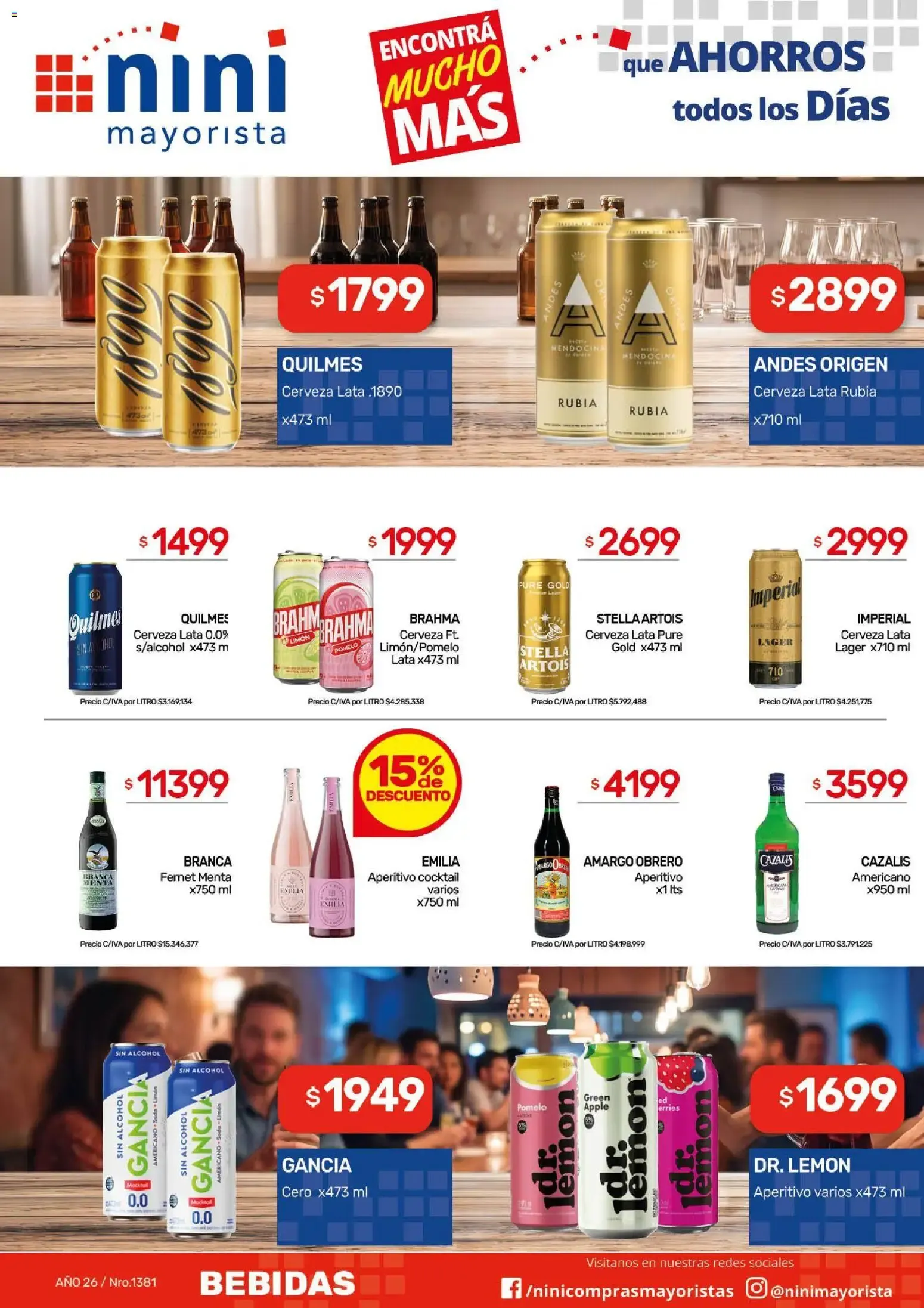 Ofertas de NINI Mayorista catálogo del 12/10/2026 - 18/10/2026 12 de octubre al 18 de octubre 2026 - Página 21 del catálogo