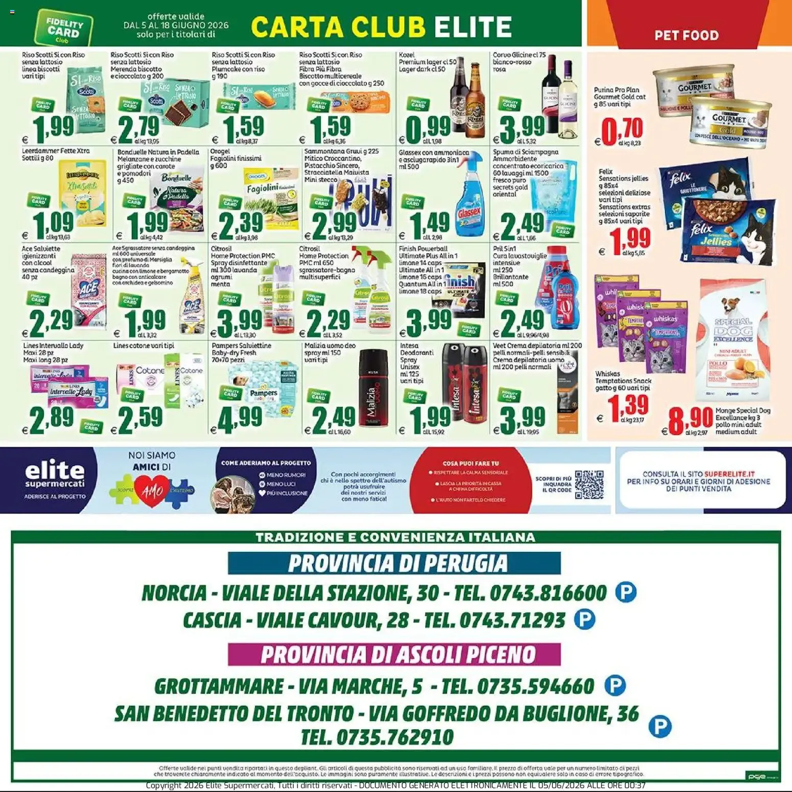 Nuovo Elite Supermercati volantino Perugia, Ascoli Piceno dal 05/06/2026 > offerte anteprima 🛍️ da 5 giugno a 18 giugno di 2026 - Pagina del volantino 20