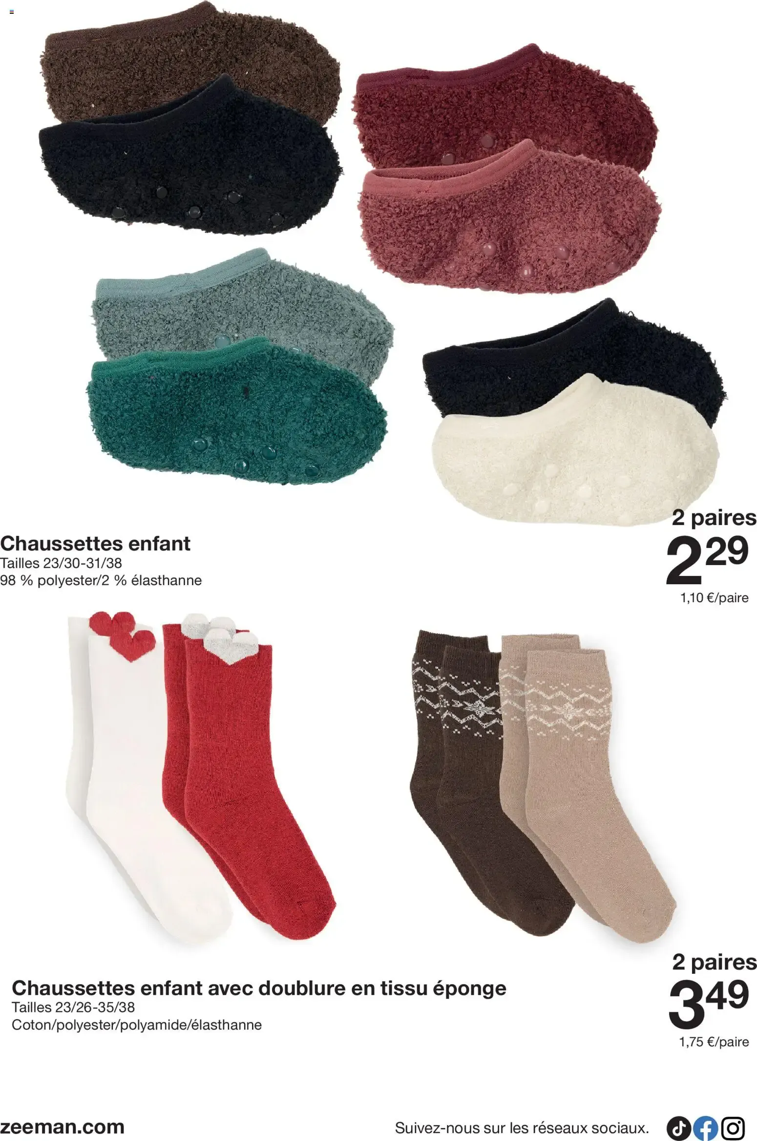 Cette semaine : des pyjamas chauds pour tout le monde. du 24 octobre au 6 novembre 2026 - Catalogue page 16