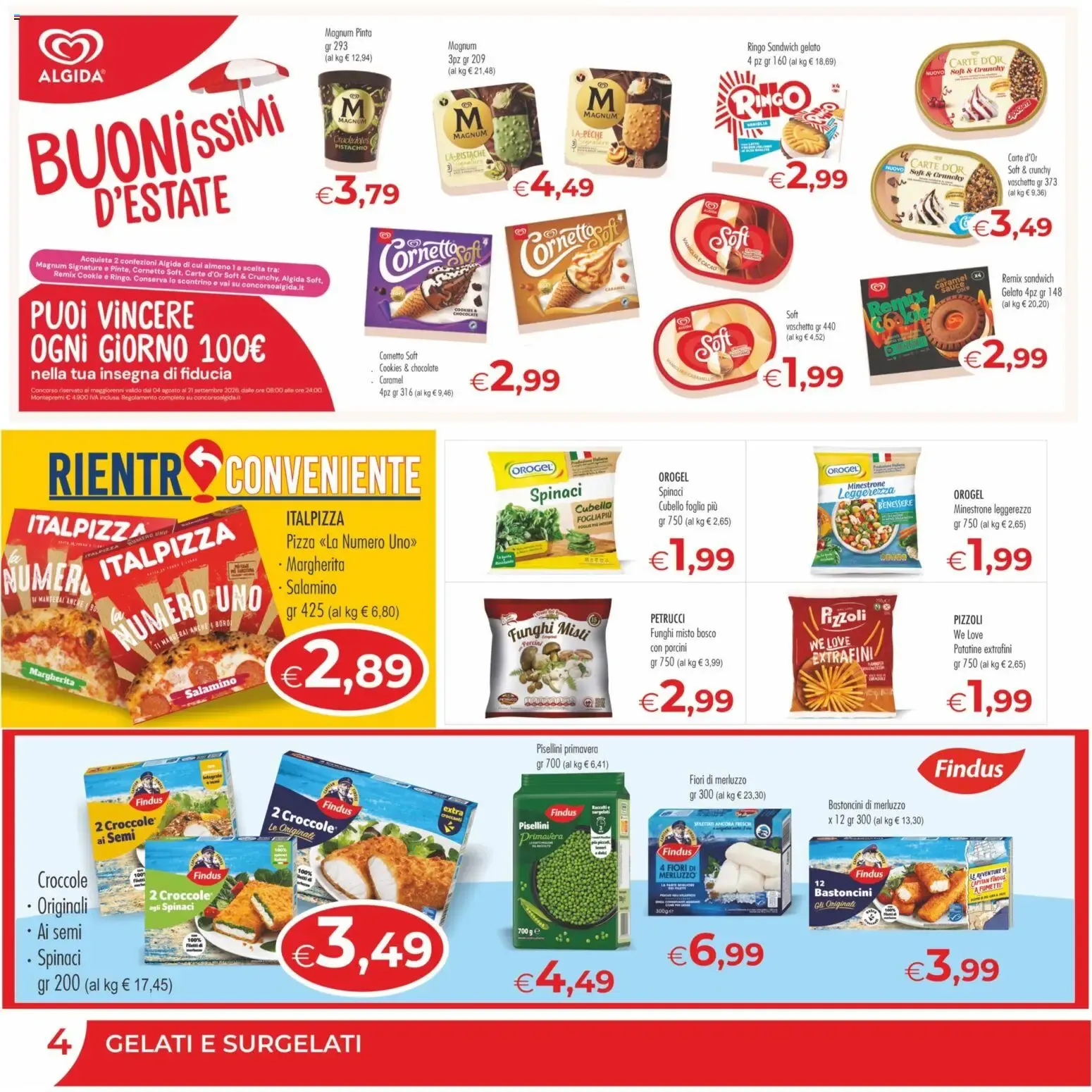 MerSi Supermercati - Rientro Conveniente - Offerte dal 26/08/2026 al 08/09/2026 da 26 agosto a 8 settembre di 2026 - Pagina del volantino 4