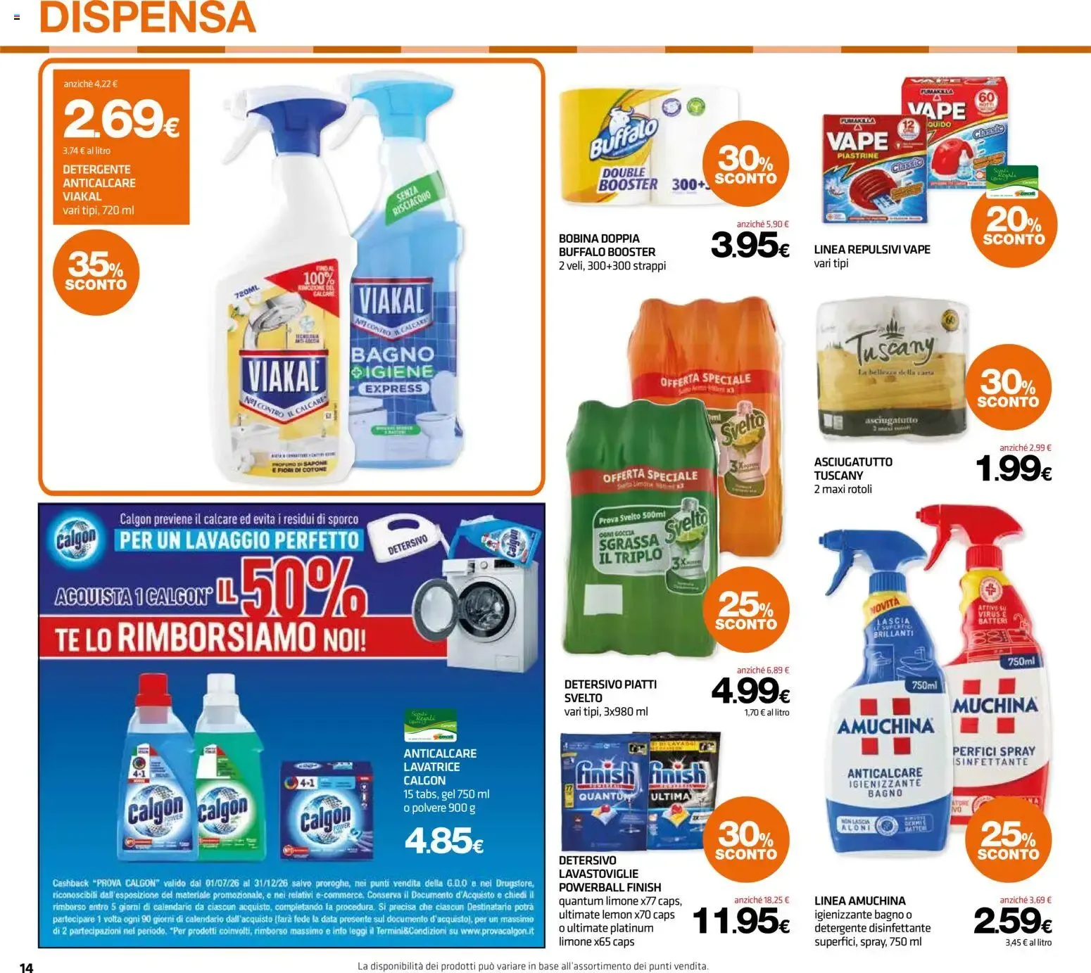 Superconti volantino dal 02/07/2026 - online Offerte da 2 luglio a 15 luglio di 2026 - Pagina del volantino 14
