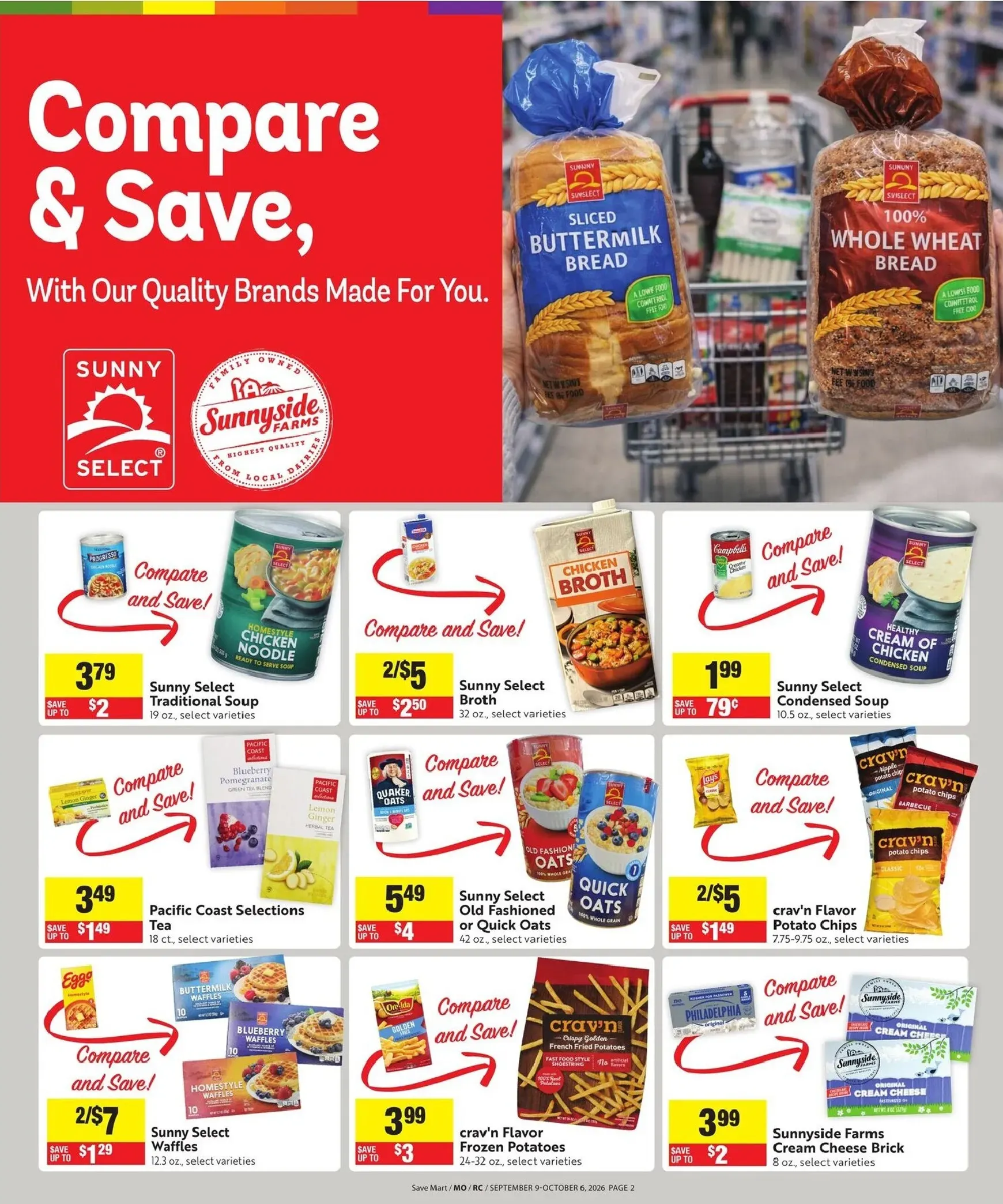 Weekly ad Save Mart - Save with Our Quality Brands from September 9 to October 6 2026 - Page 2