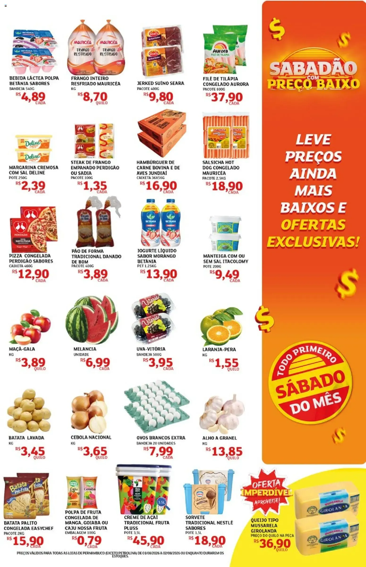 Encarte de Assaí Atacadista - Sabadão com Preço Baixo 1 de agosto até 2 de agosto 2026 - Pagina 3