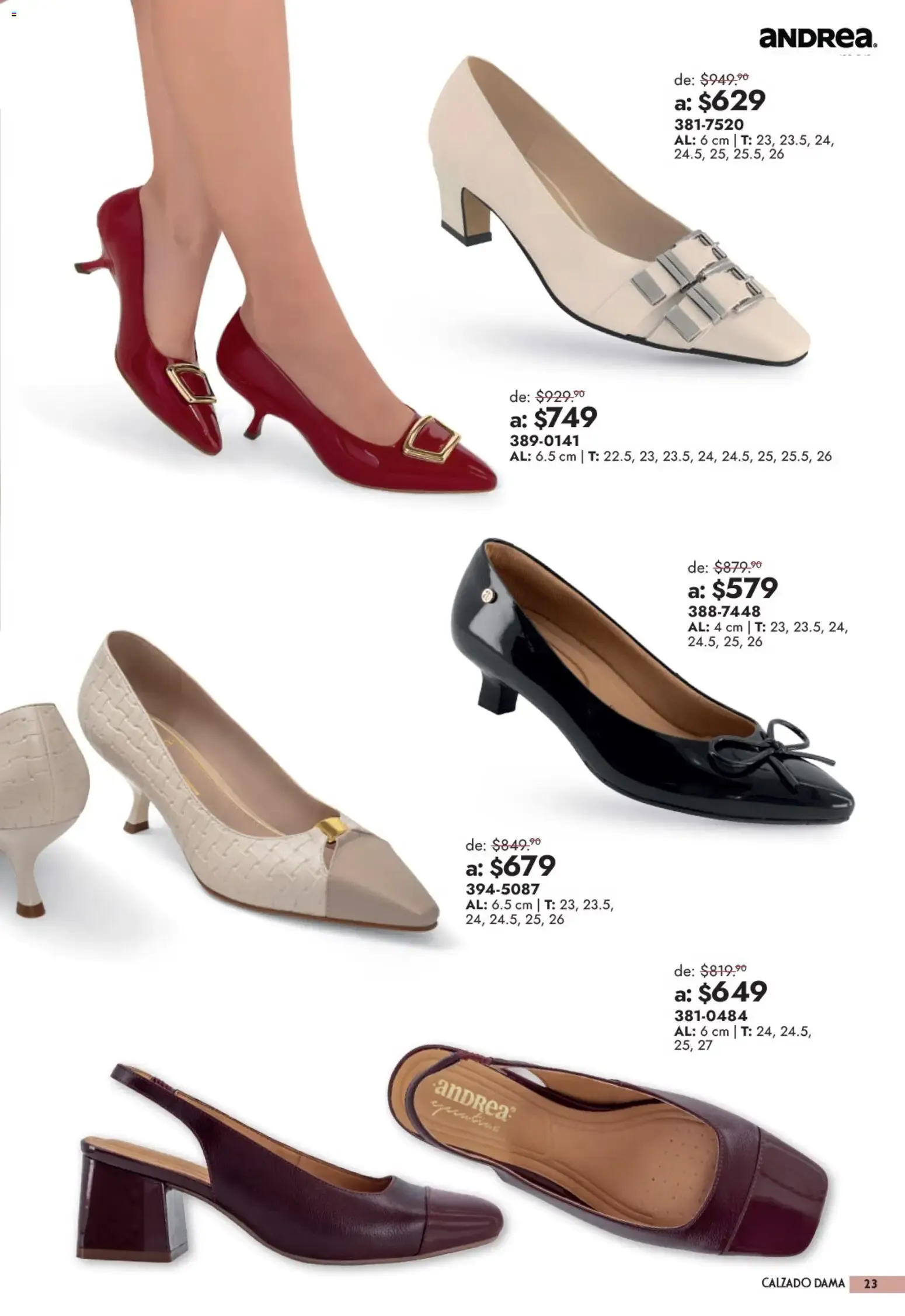 Catálogo de Andrea + Outlet Segundas Rebajas 13 de septiembre al 3 de octubre 2026 - Pagina 23
