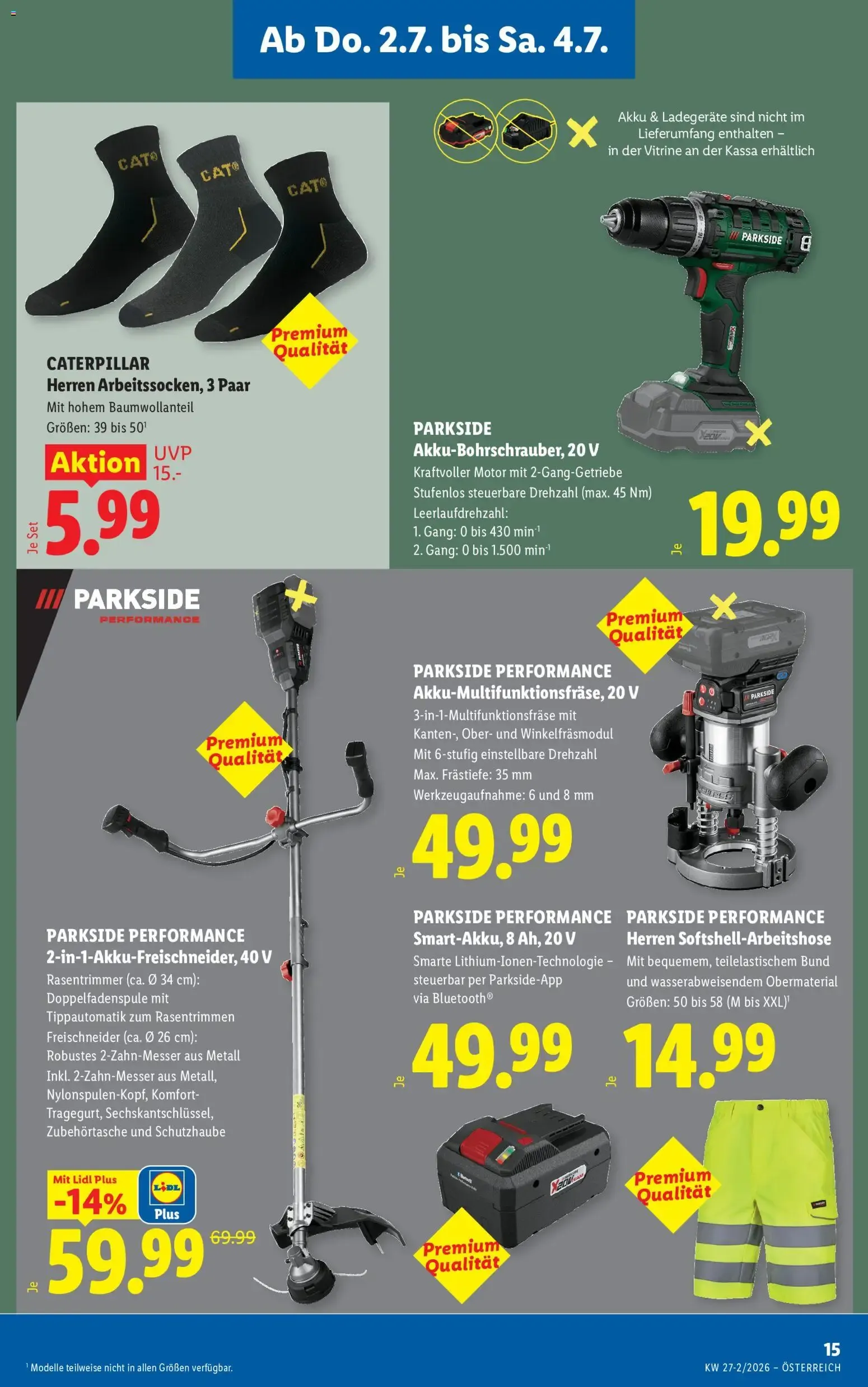 Lidl - Ofertas XXL (02.07. - 04.07.) von 2. Juli bis 4. Juli 2026 - Flugblätt seite  19