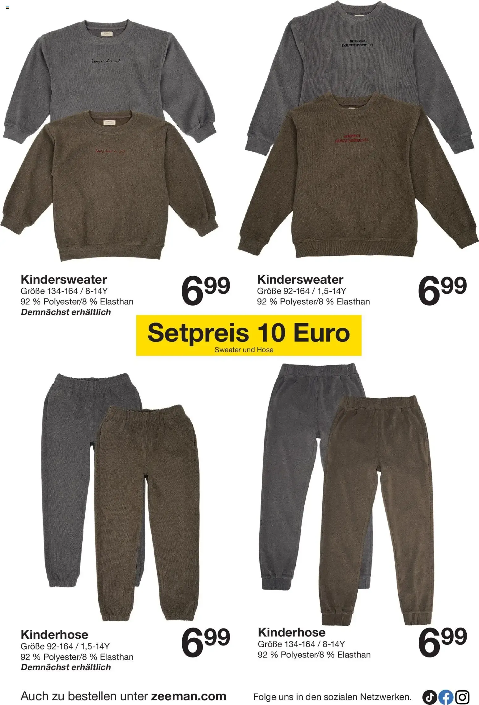 Zeeman Prospekt vom 26.09.2026 – Angebote online von 26. September bis 9. Oktober 2026 - Prospekt seite 8