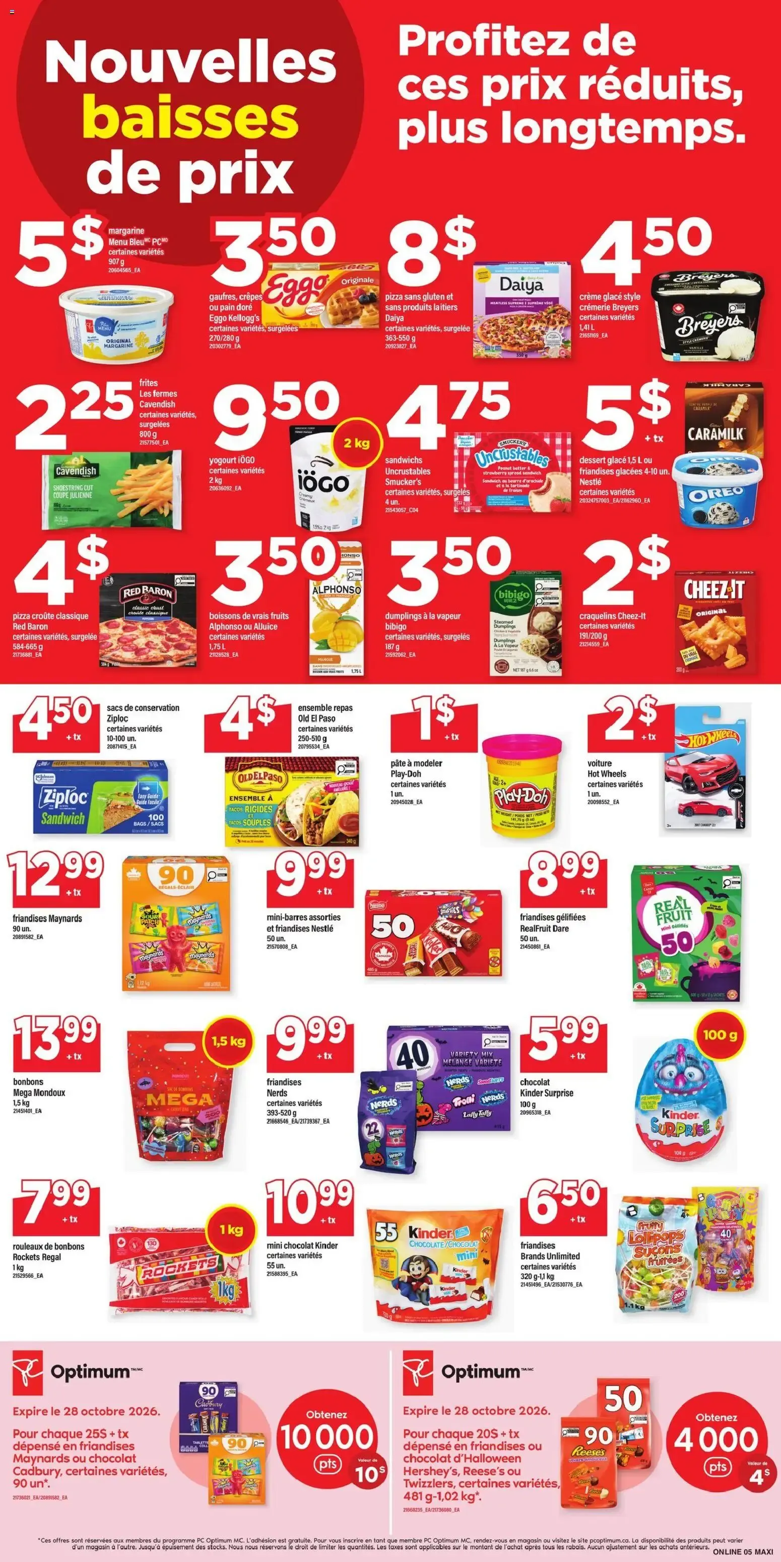 Maxi weekly flyer / circulaire from Oct 22, 2026 > weekly specials & deals from October 22 to October 28 2026 - flyer page 12