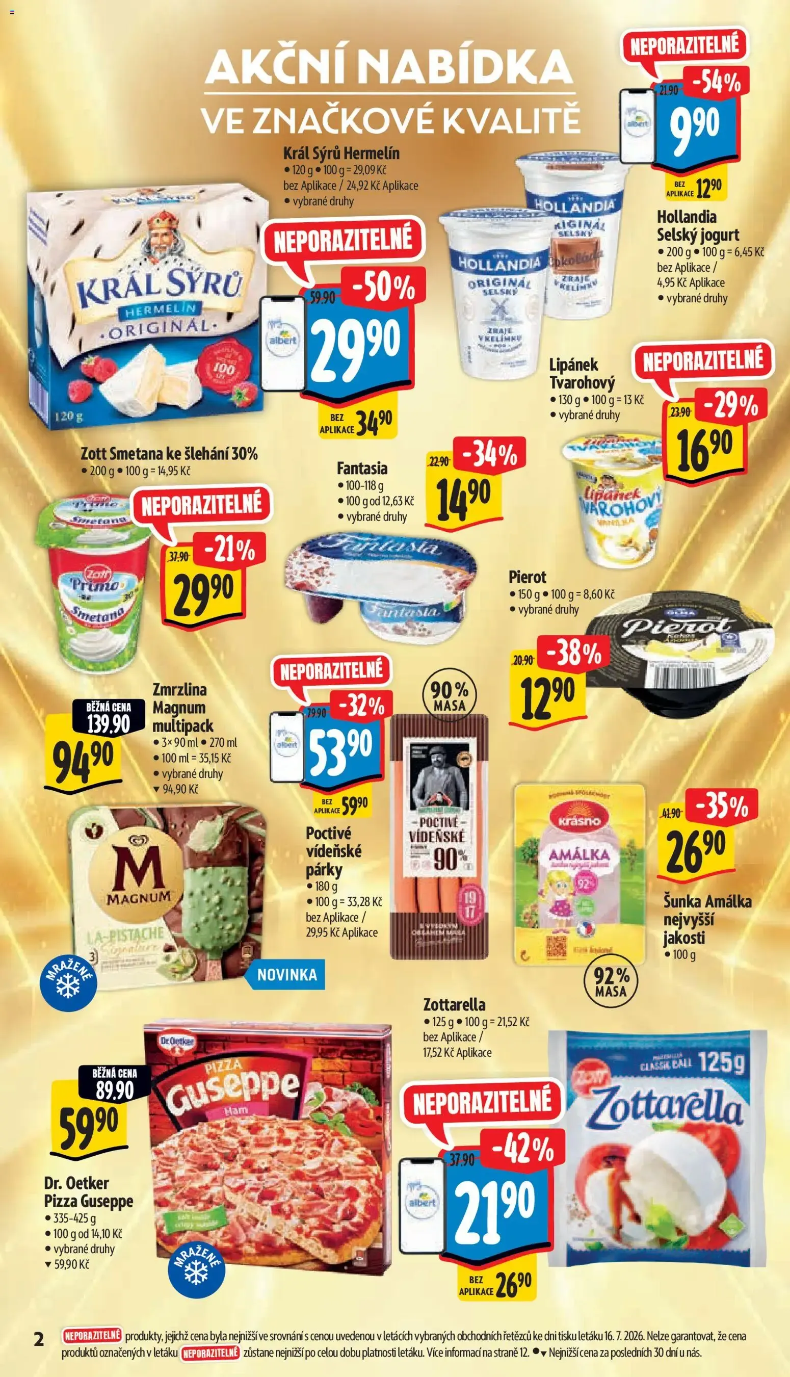 Albert leták - Supermarket od 22.07.2026 - Akční leták - 22. července 28. července 2026 - Page 8