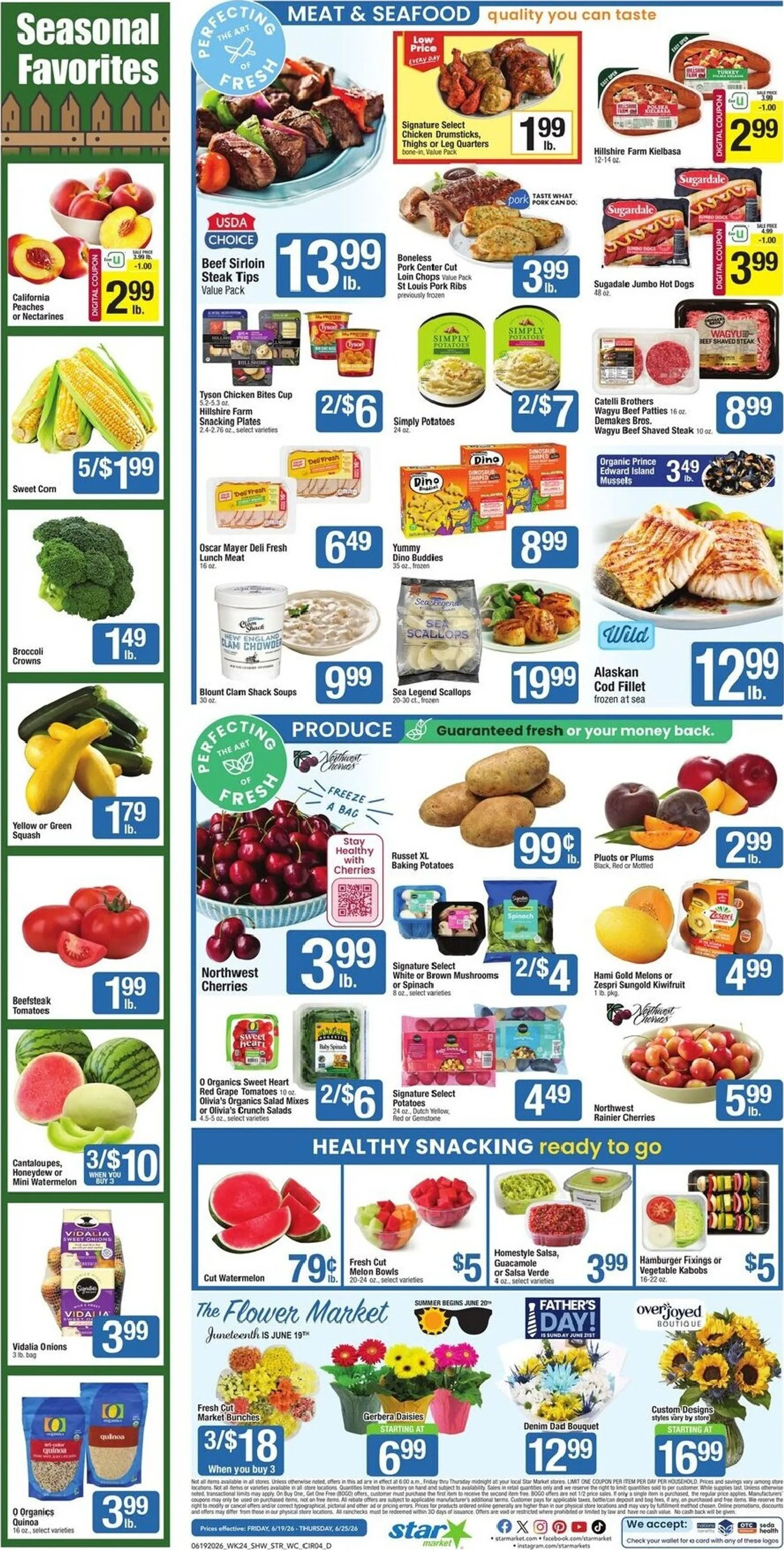 Weekly ad Current Star Market leaflet valid from Friday 06/19/2026 to Thursday 06/25/2026 from June 19 to June 25 2026 - Page 4