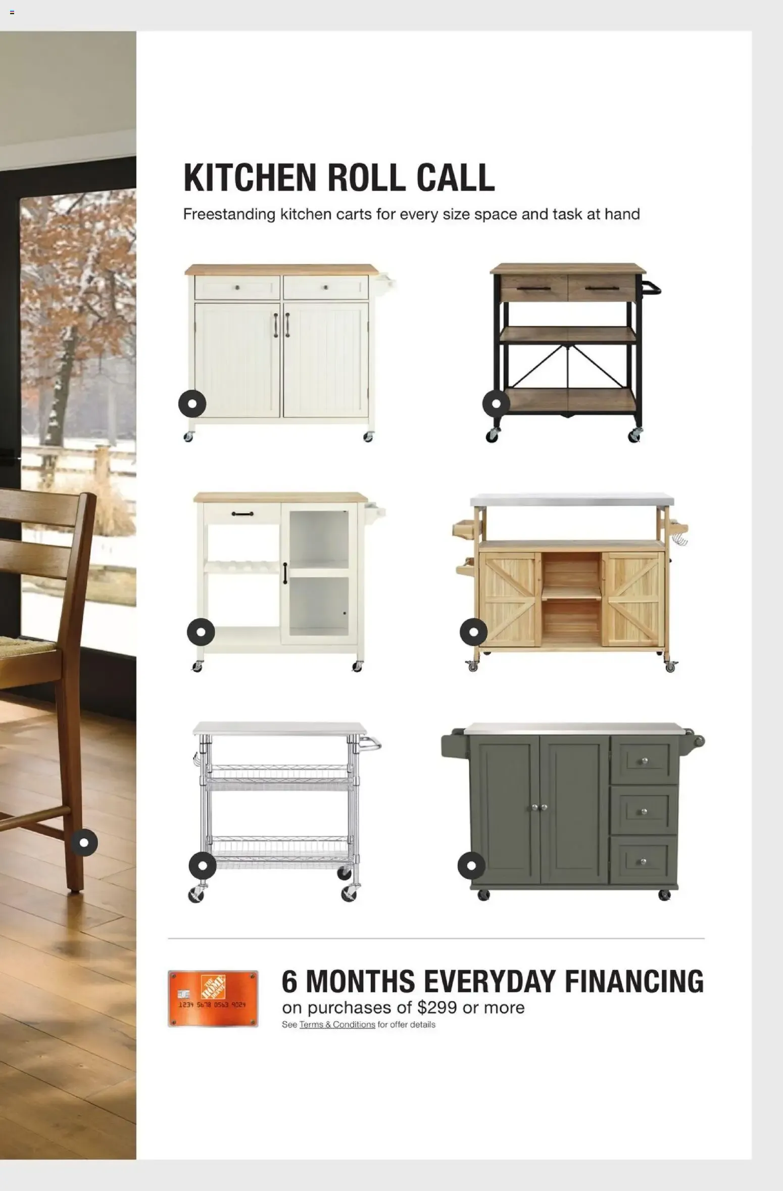 Weekly promotion Home Depot: Beautifully Livable - Hasta 30% OFF en muebles y decoración spanning from August 20 to September 7 2026 - Page 41 for Catalogue 365