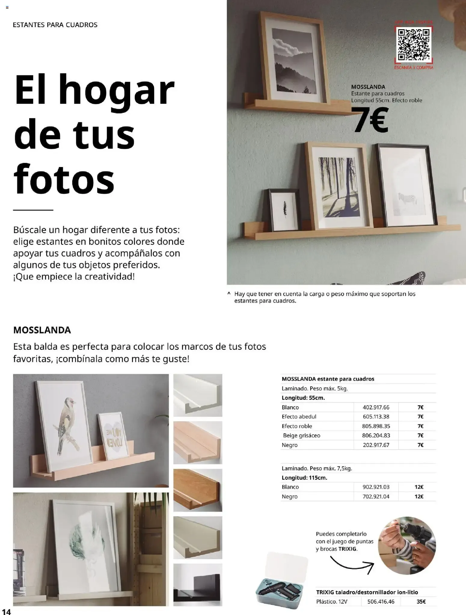 Catálogo de IKEA - Enmarca ya del 01/09/2026 1 de septiembre al 31 de enero 2027 - Página 14