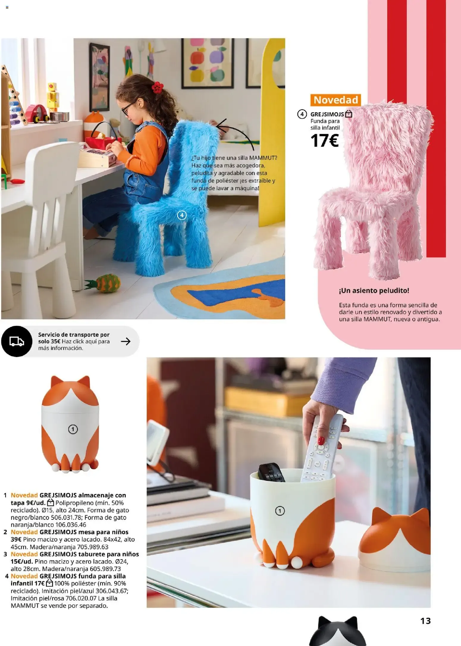 Catálogo de Catálogo IKEA Colección Grejsimojs del 01/02/2026 1 de febrero al 31 de agosto 2026 - Página 13