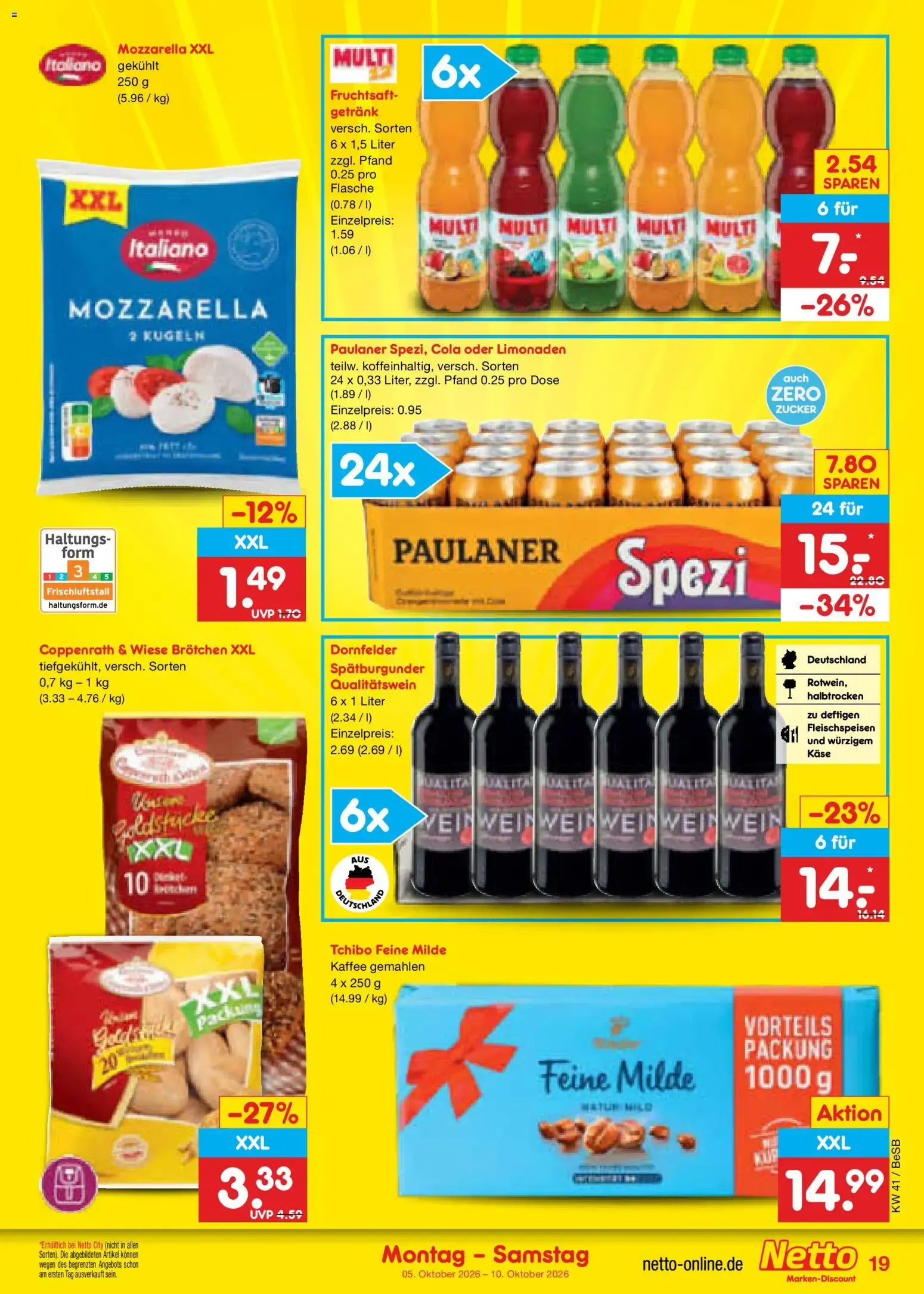 Netto Marken-Discount Prospekt (ab 05.10.2026) » Angebote von 5. Oktober bis 10. Oktober 2026 - Prospekt seite 21