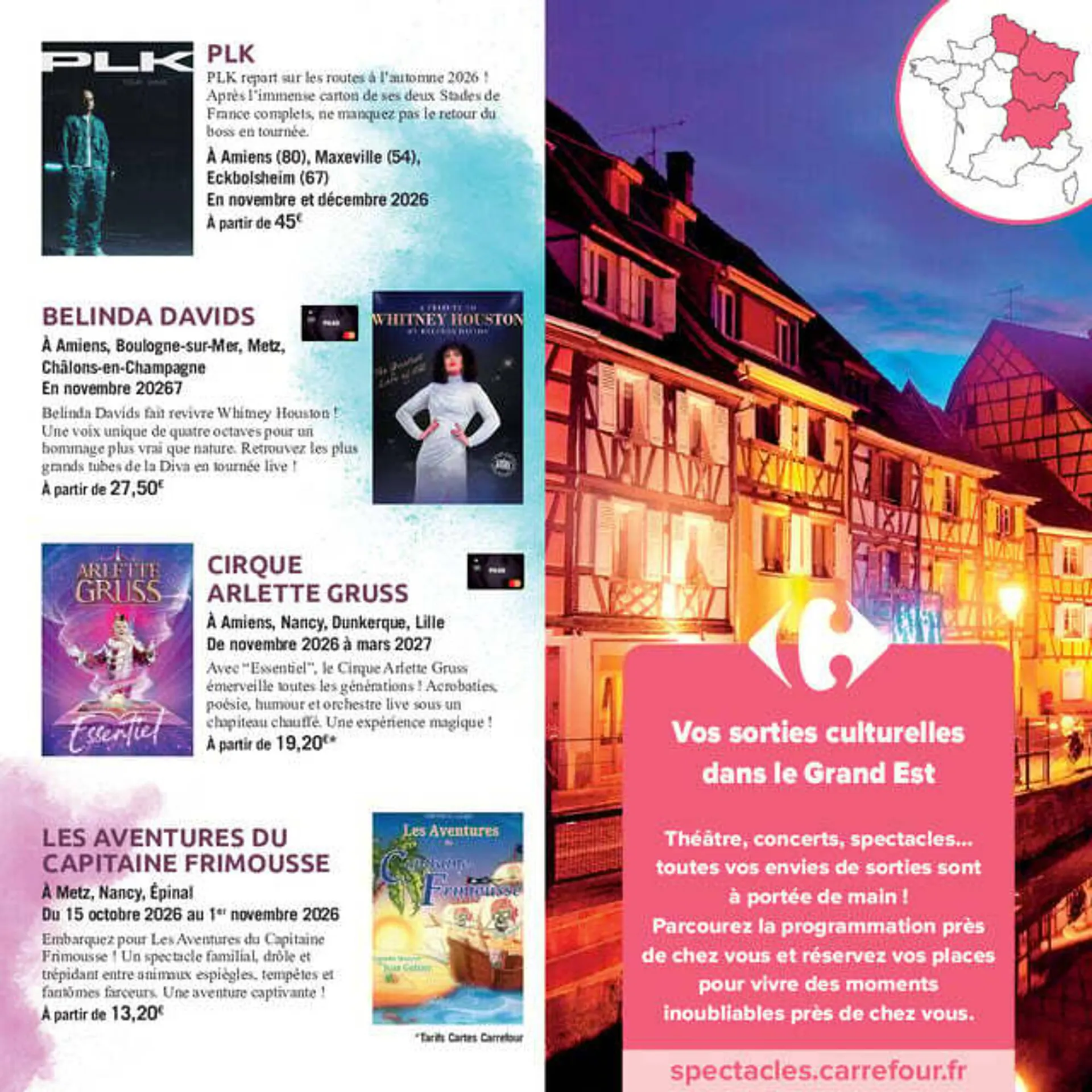 Carrefour Spectacles: Le Monde de La Reine des Neiges du 2 octobre au 7 février 2027 - Catalogue page 19