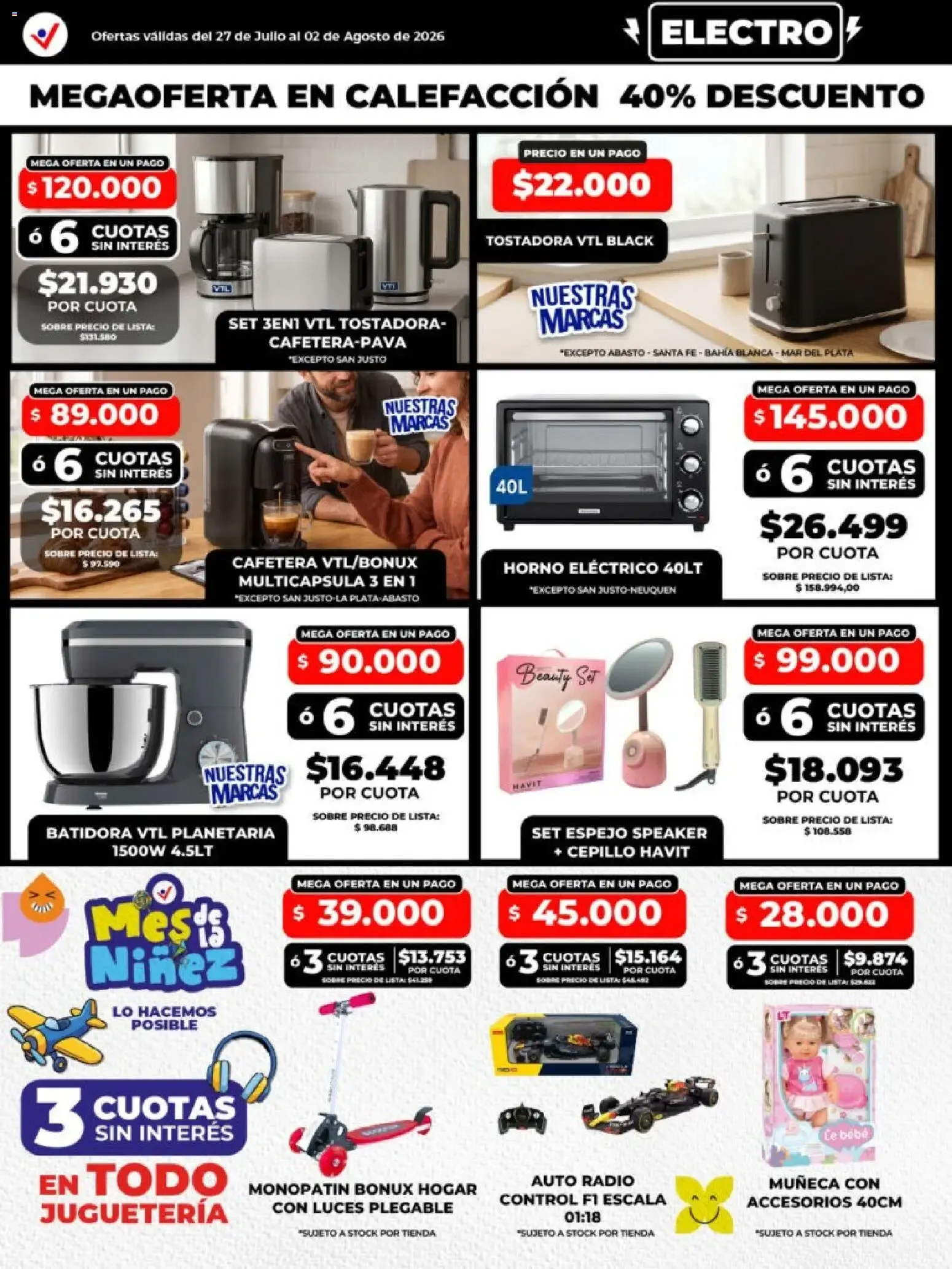 Ofertas de Vital - Especial de nonfood || del 27/07/2026 - 02/08/2026 || Catálogo 27 de julio al 2 de agosto 2026 - Página 2 del catálogo