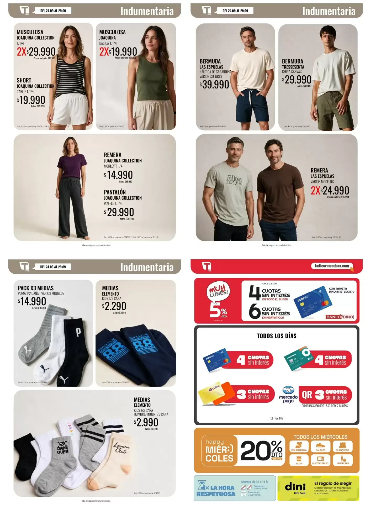 Ofertas de Tadicor Catálogo de Ofertas 24 de septiembre al 29 de septiembre 2026 - Página 4 del catálogo