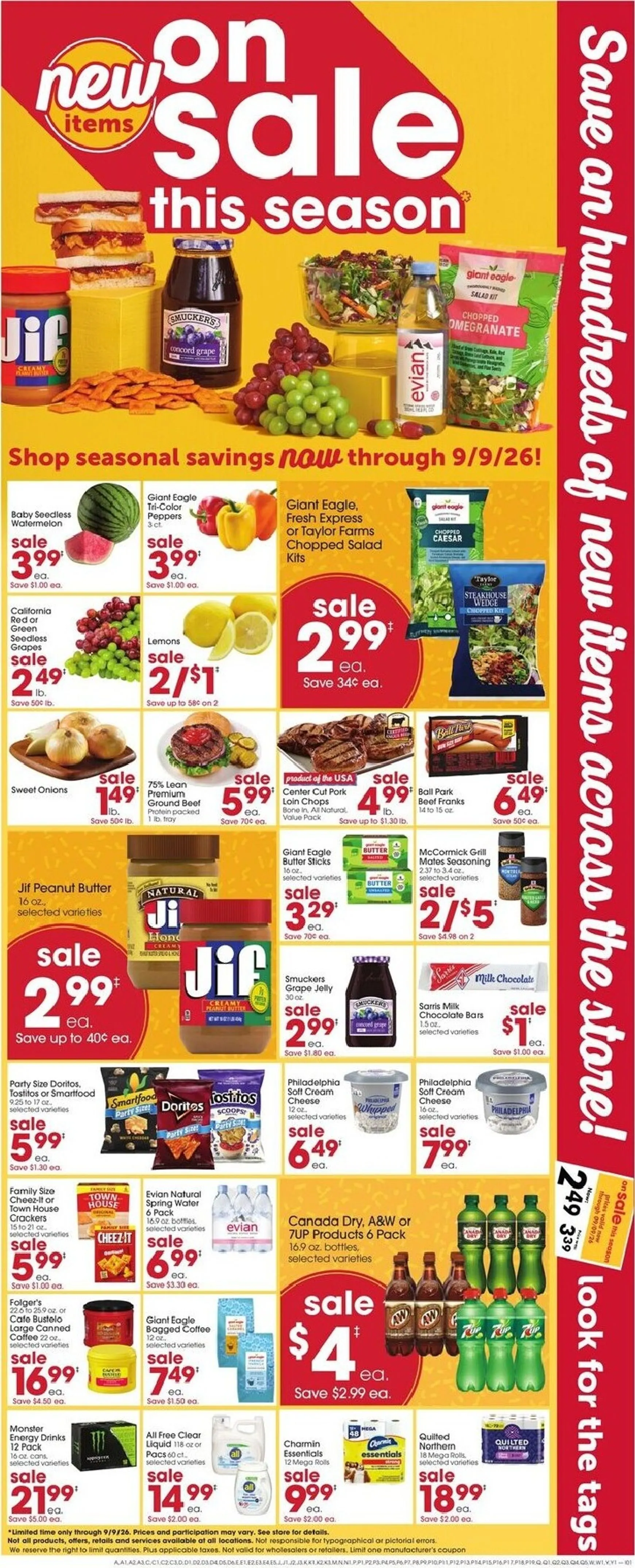 Weekly ad Current Giant Eagle leaflet valid from Thursday 07/09/2026 to Wednesday 07/15/2026 from July 9 to July 15 2026 - Page 2
