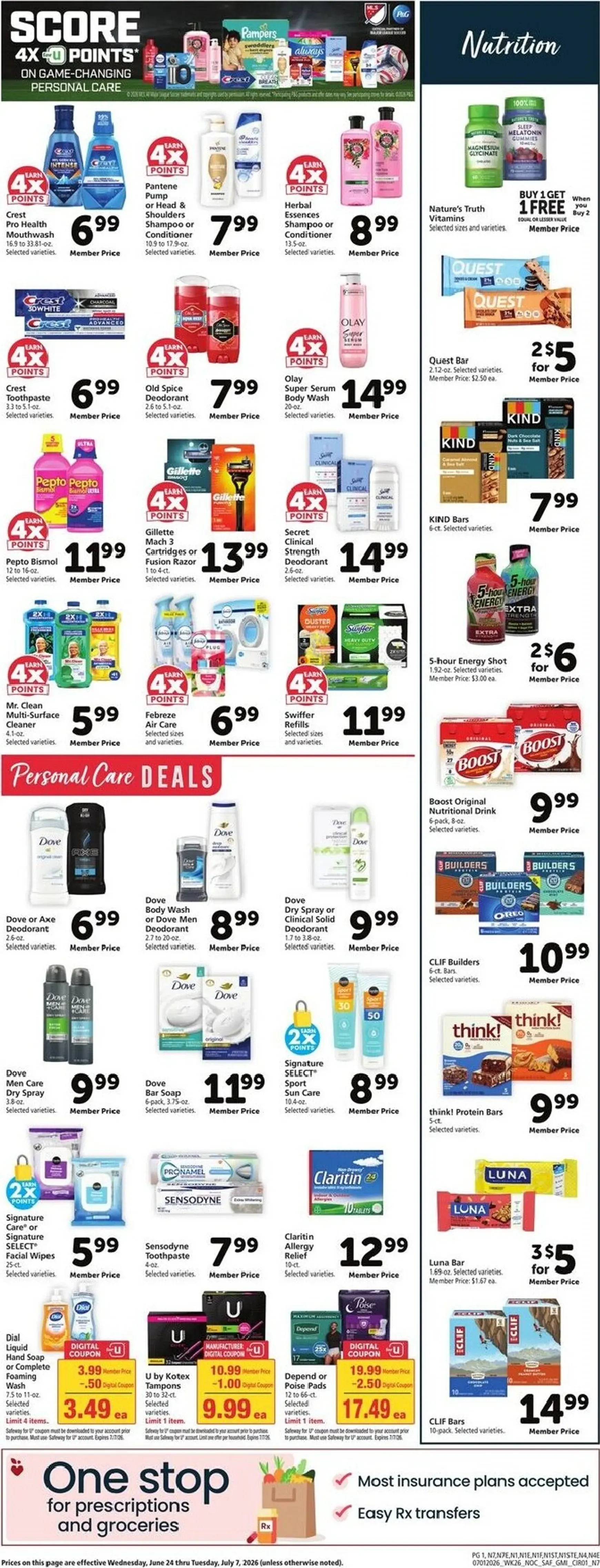 Weekly ad Current Safeway leaflet valid from Wednesday 07/01/2026 to Tuesday 07/07/2026 from July 1 to July 7 2026 - Page 11