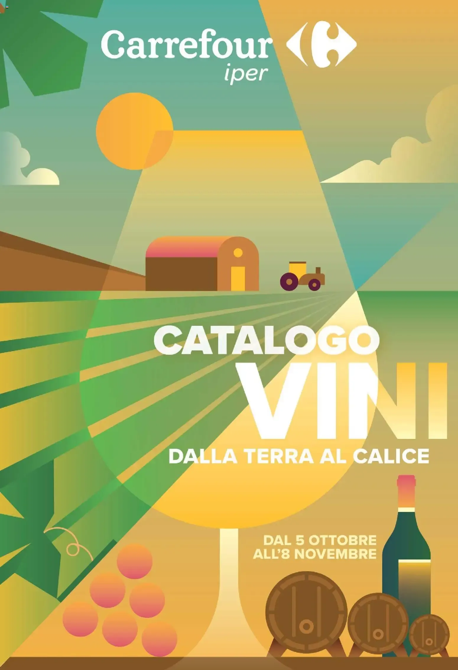Nuovo Carrefour volantino Iper Vini dal 05/10/2026 > offerte anteprima 🛍️ da 5 ottobre a 8 novembre di 2026 - Pagina del volantino 1