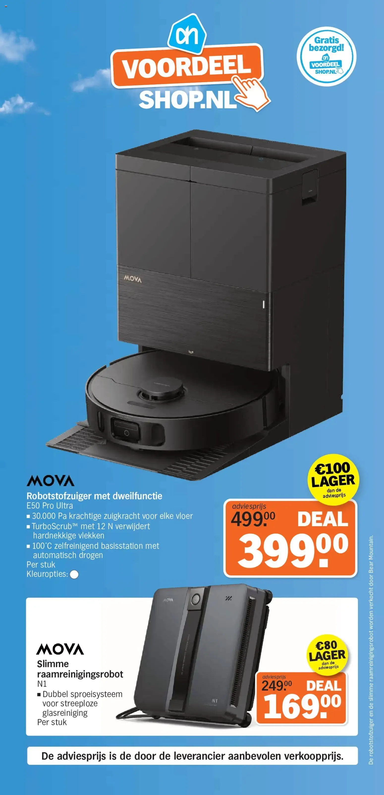 VOORDEEL SHOP.NL - Ofertas en robots de limpieza MOVA van 14 september tot 20 september 2026 - Folder pagina 1