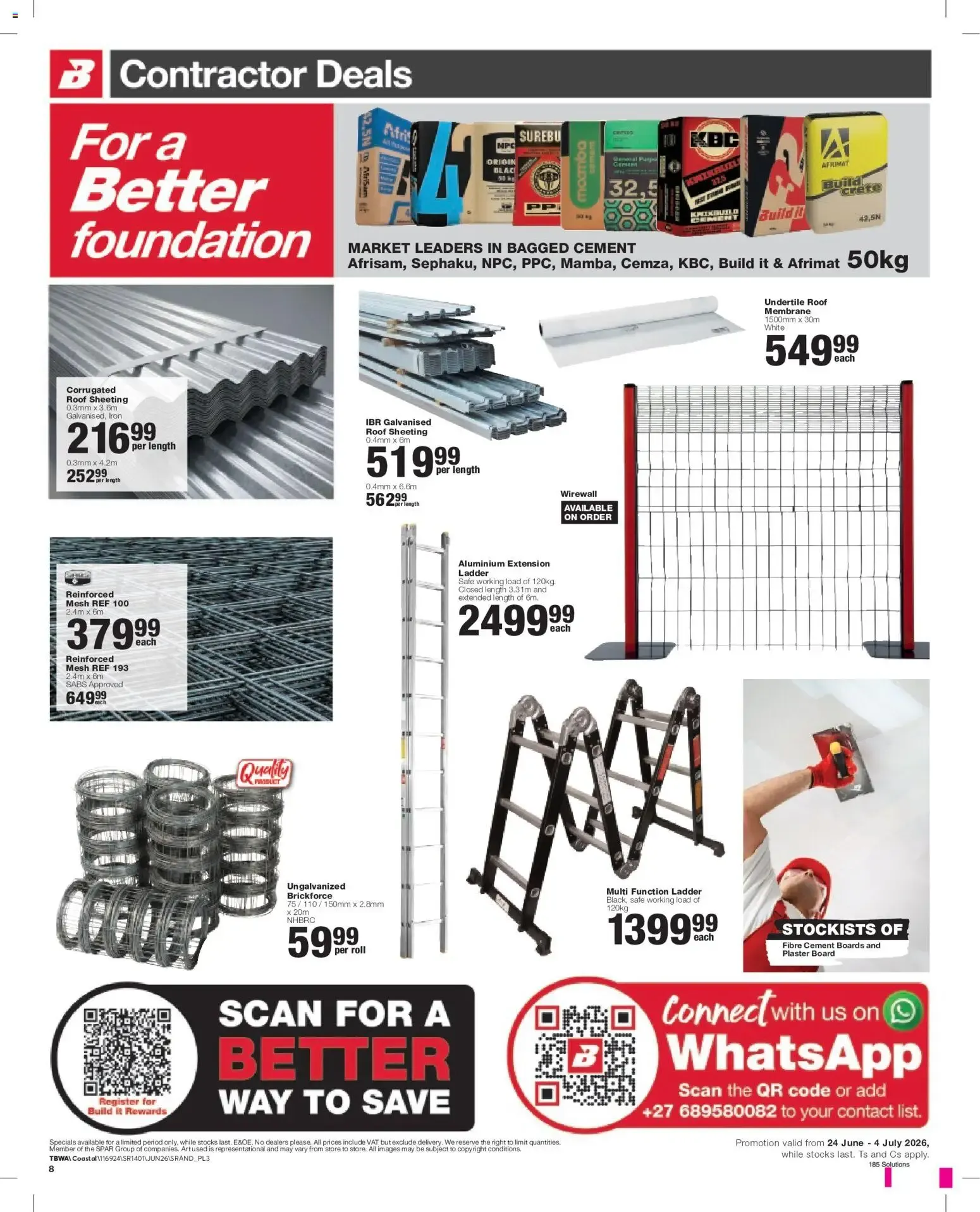 Build It Gauteng - Specials (24/06/2026 - 04/07/2026) Online from 24 June to 4 July 2026 - Catalogue Page 8