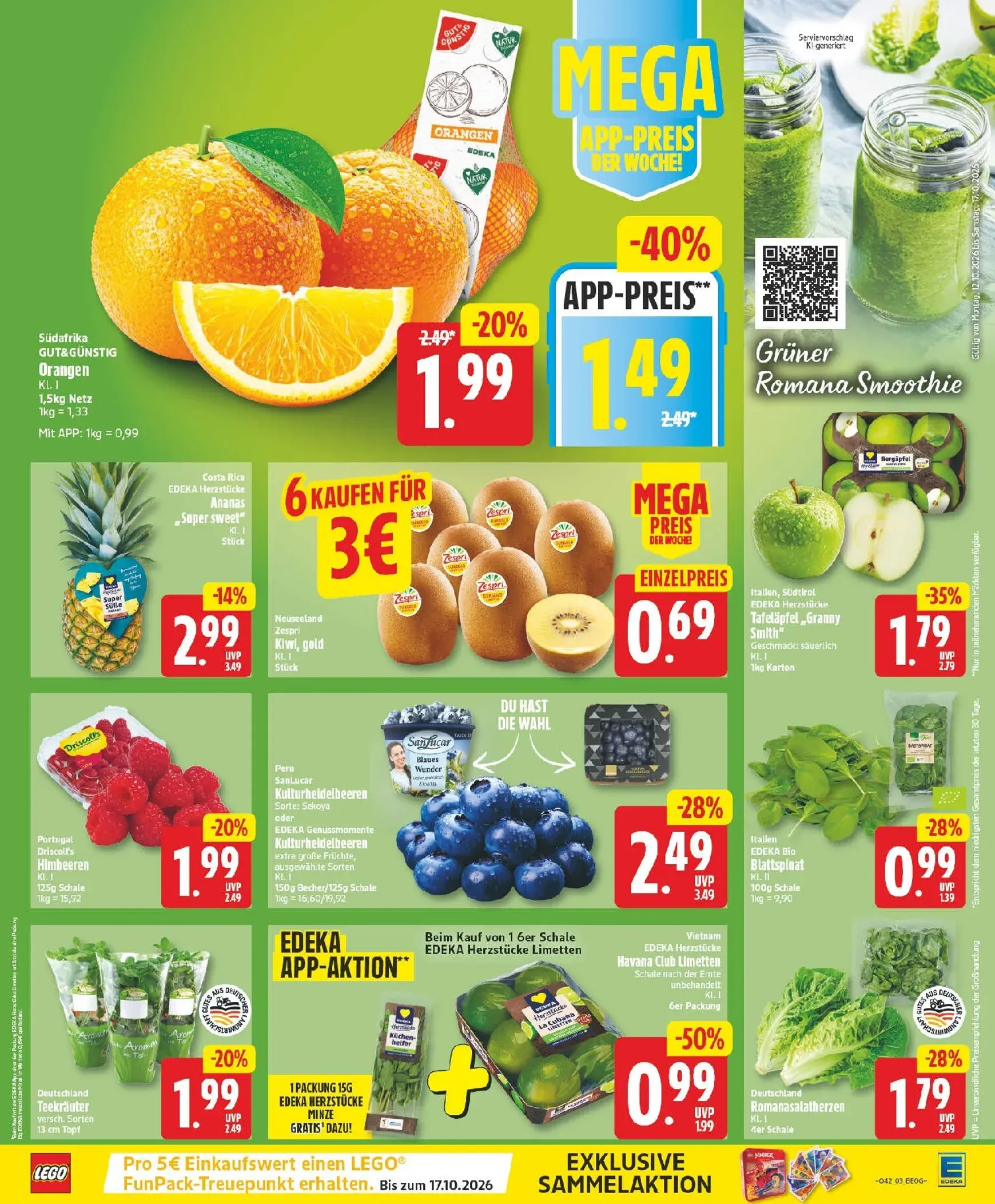 Edeka Prospekt nächste Woche – von Montag 12.10.2026 bis Samstag 17.10.2026 von 12. Oktober bis 17. Oktober 2026 - Prospekt seite 3