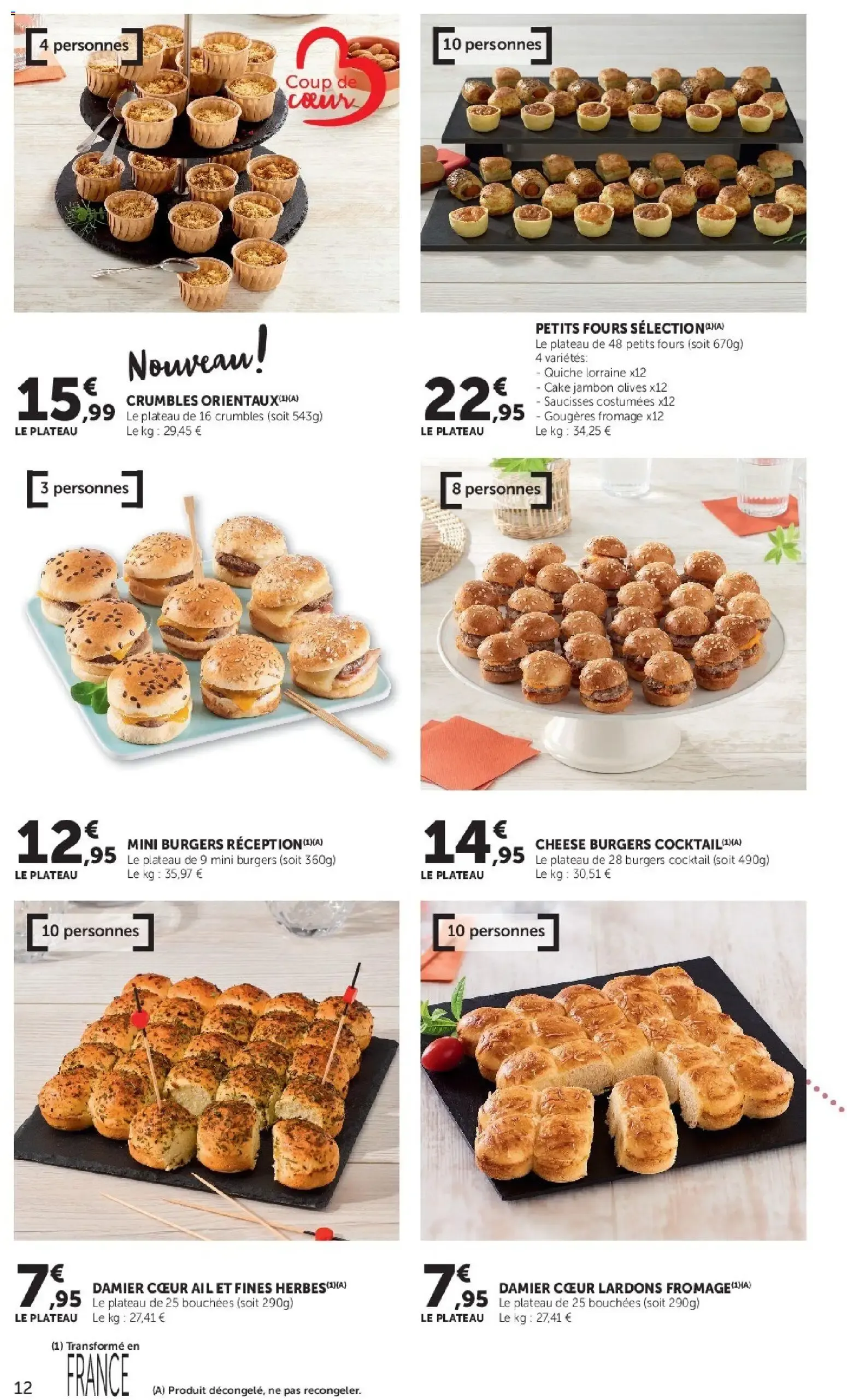 U Express - La carte Automne Hiver à partir du 06/10/2026 - promo en ligne du 6 octobre au 28 février 2027 - Catalogue page 12