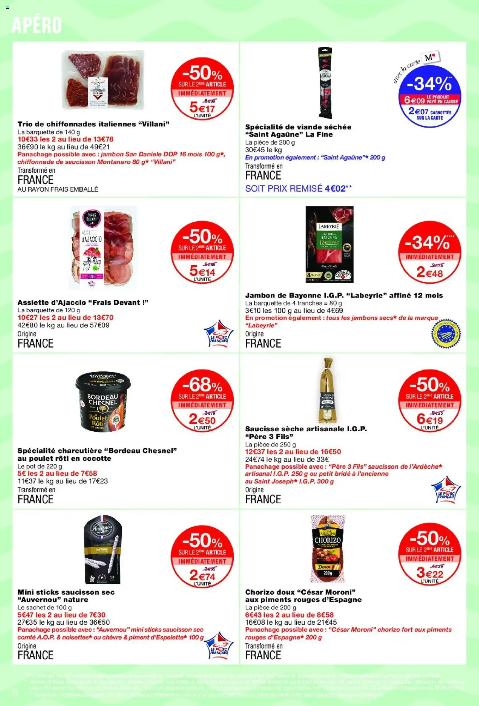 Monoprix - Hasta 50% en el segundo producto de selección du 16 juin au 28 juin 2026 - Catalogue page 8