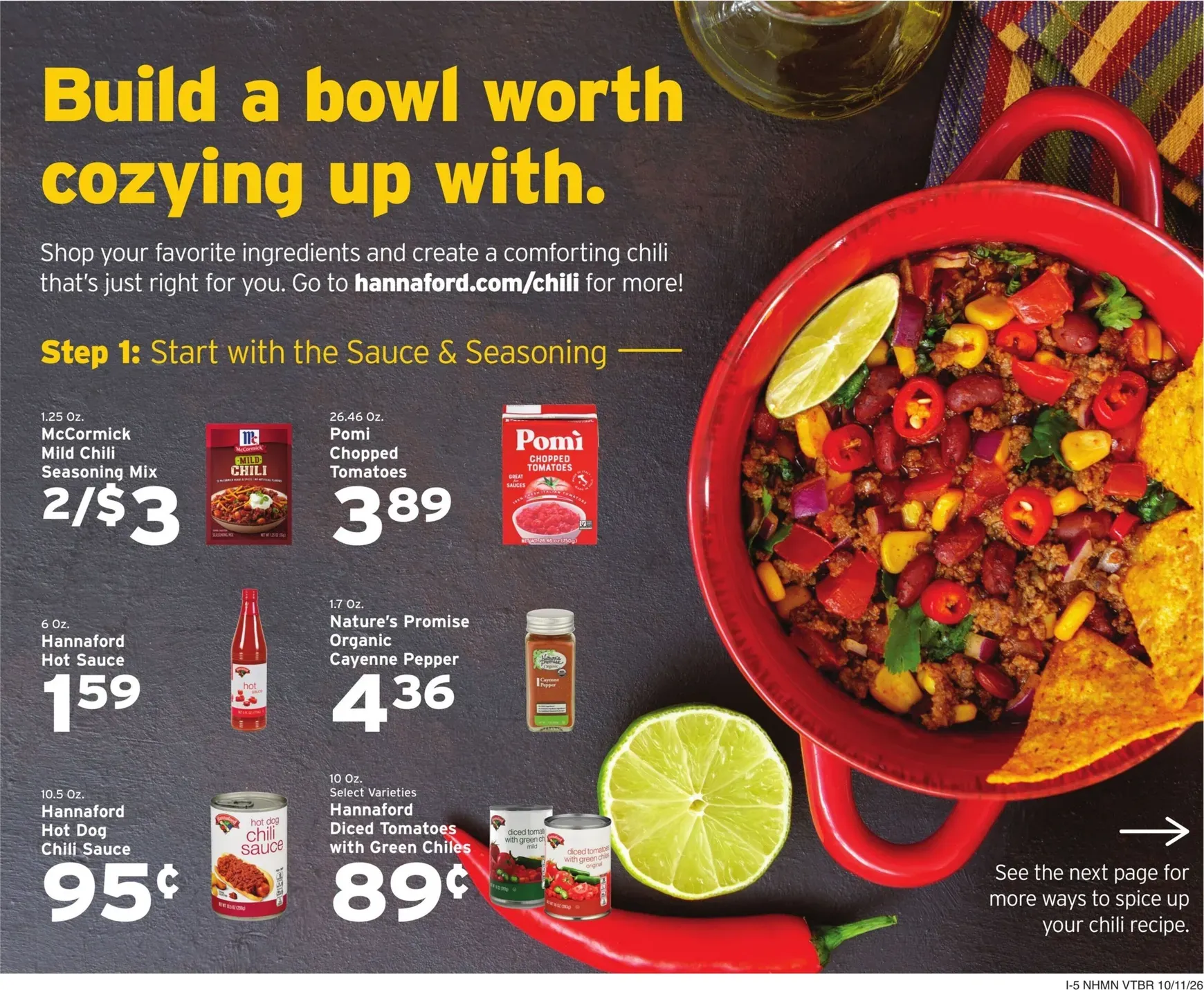Weekly ad Current Hannaford leaflet valid from Sunday 10/11/2026 to Saturday 10/17/2026 from October 11 to October 17 2026 - Page 13