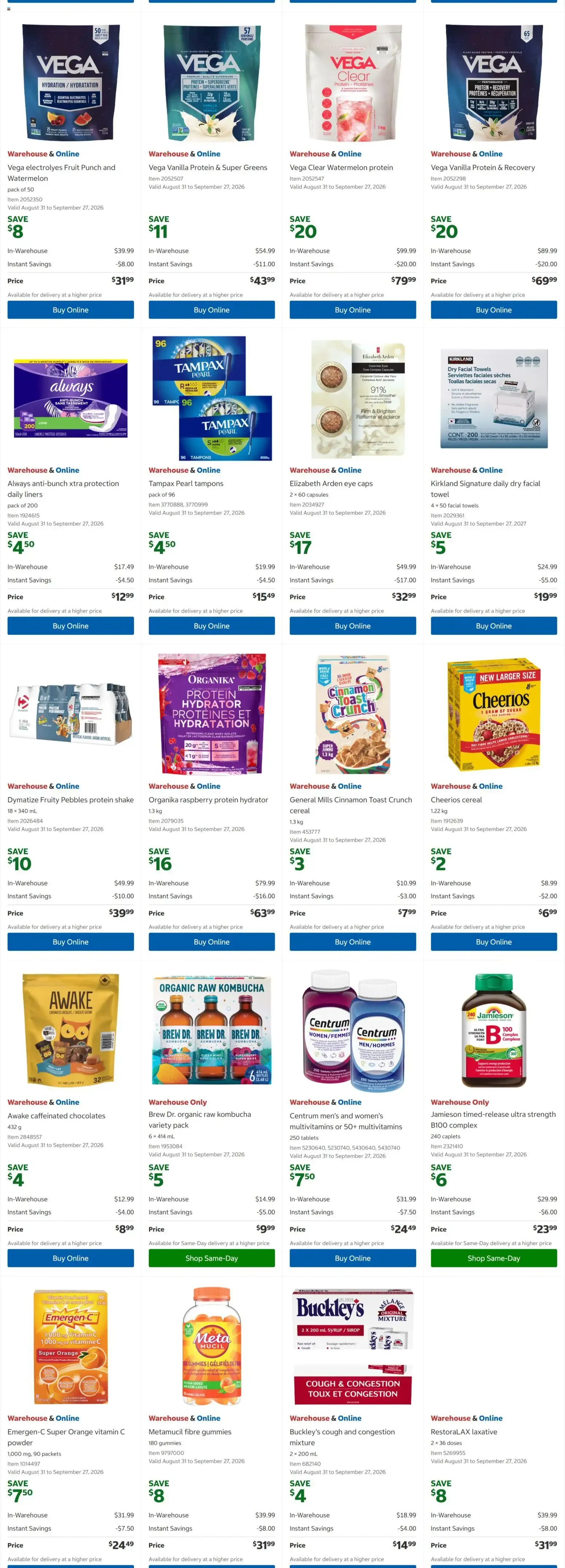 More Savings at Your Local Warehouse - 2 Week Offers from September 14 to September 27 2026 - flyer page 4