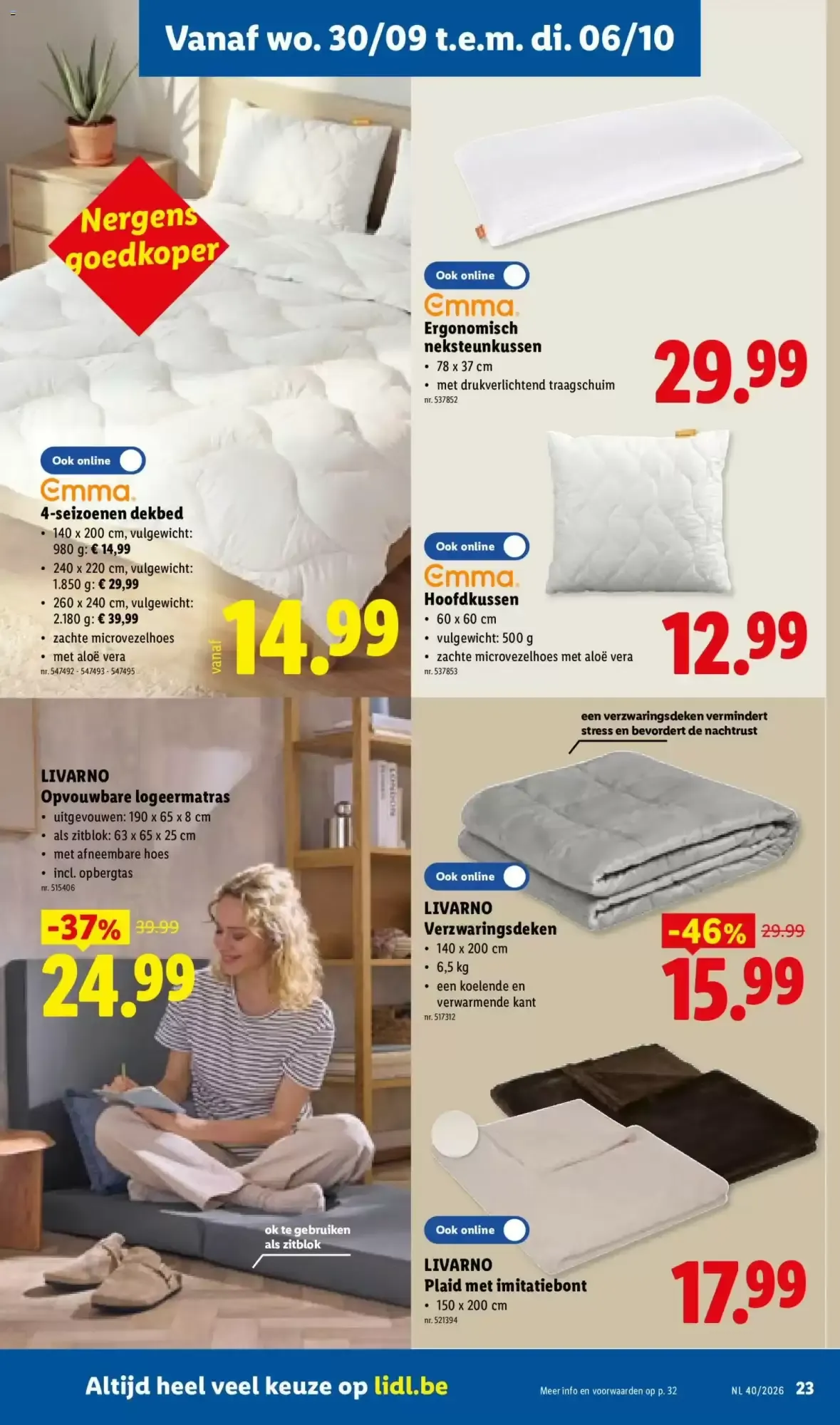 Lidl folder week 40 van 28 september tot 3 oktober 2026 - folder pagina 23