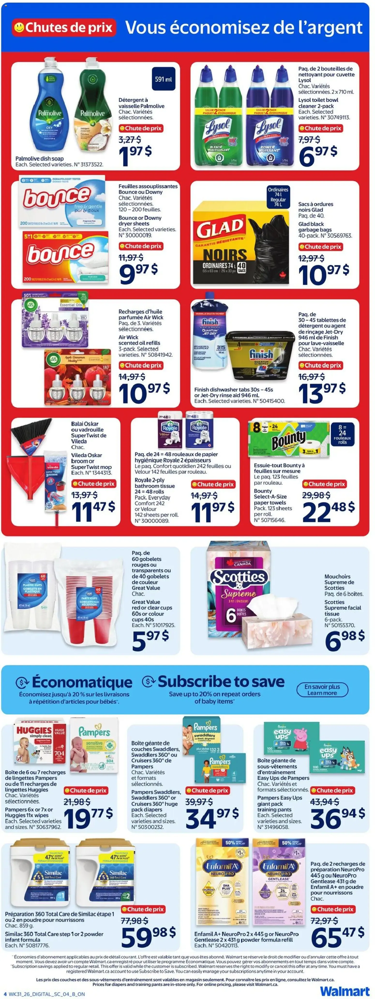 Walmart: Économisez plus. Vivez mieux. y La rentrée des classes. from August 27 to September 2 2026 - flyer page 8