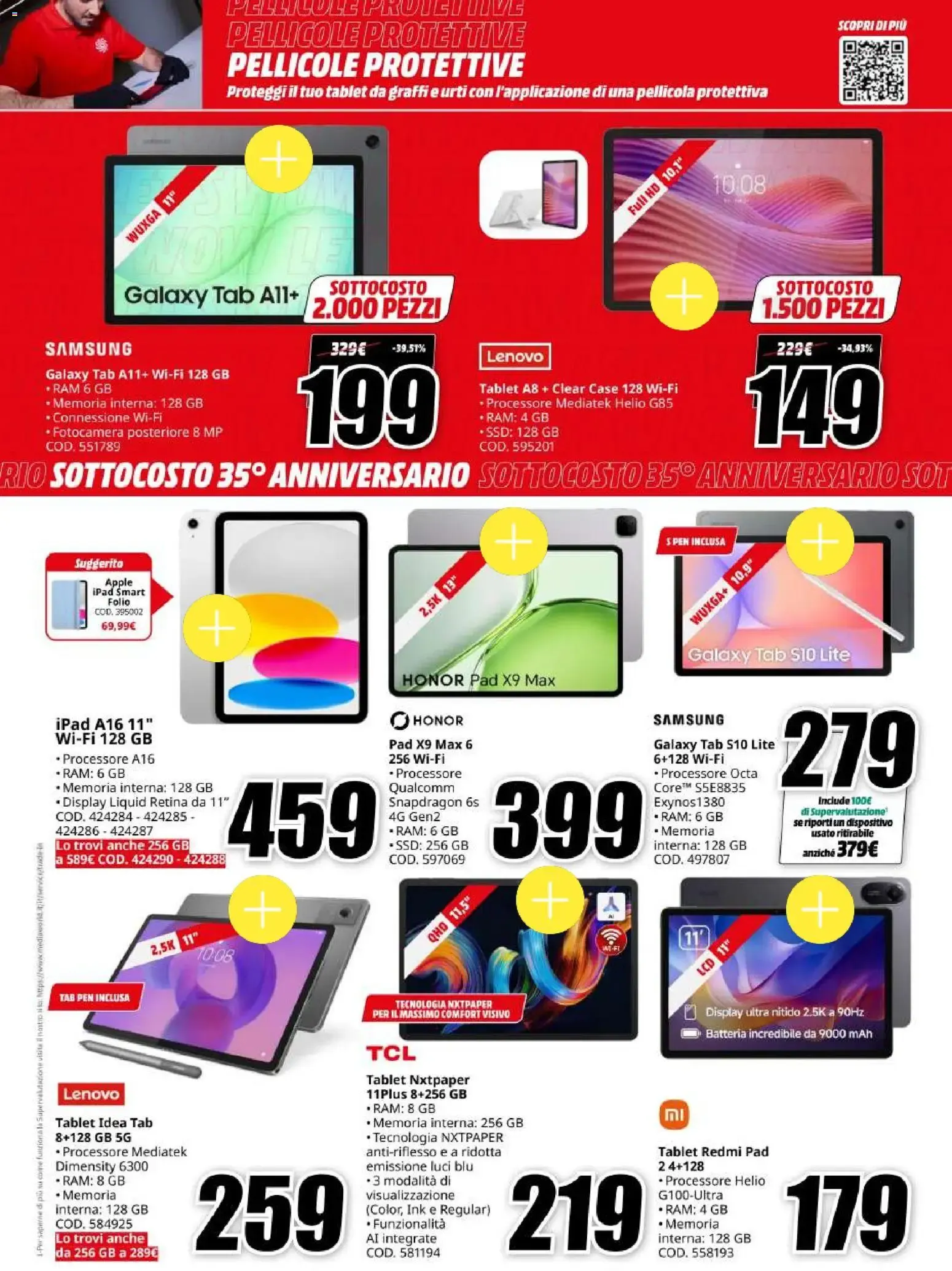 Media World: Sottocosto - 35° Anniversario da 6 ottobre a 18 ottobre di 2026 - Pagina del volantino 14
