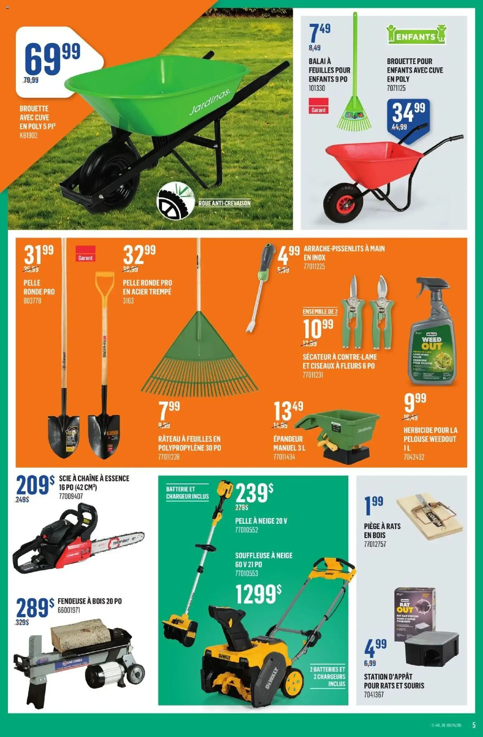 Canac circulaire from Oct 1, 2026 > weekly specials & deals from October 1 to October 7 2026 - flyer page 5