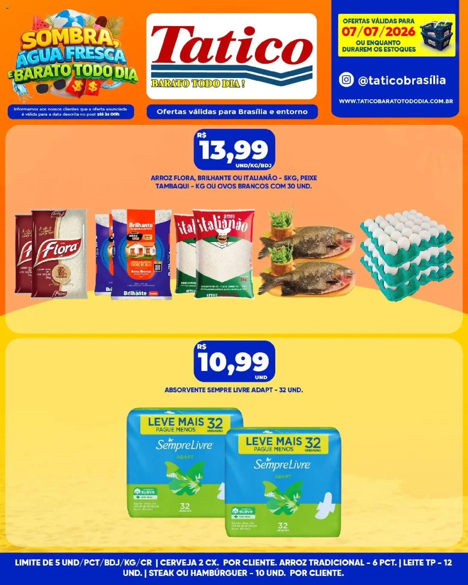 Encarte de Tatico ofertas do Dia de 07/07/2026 | Promoções Online 7 de julho até 7 de julho 2026 - Pagina 9
