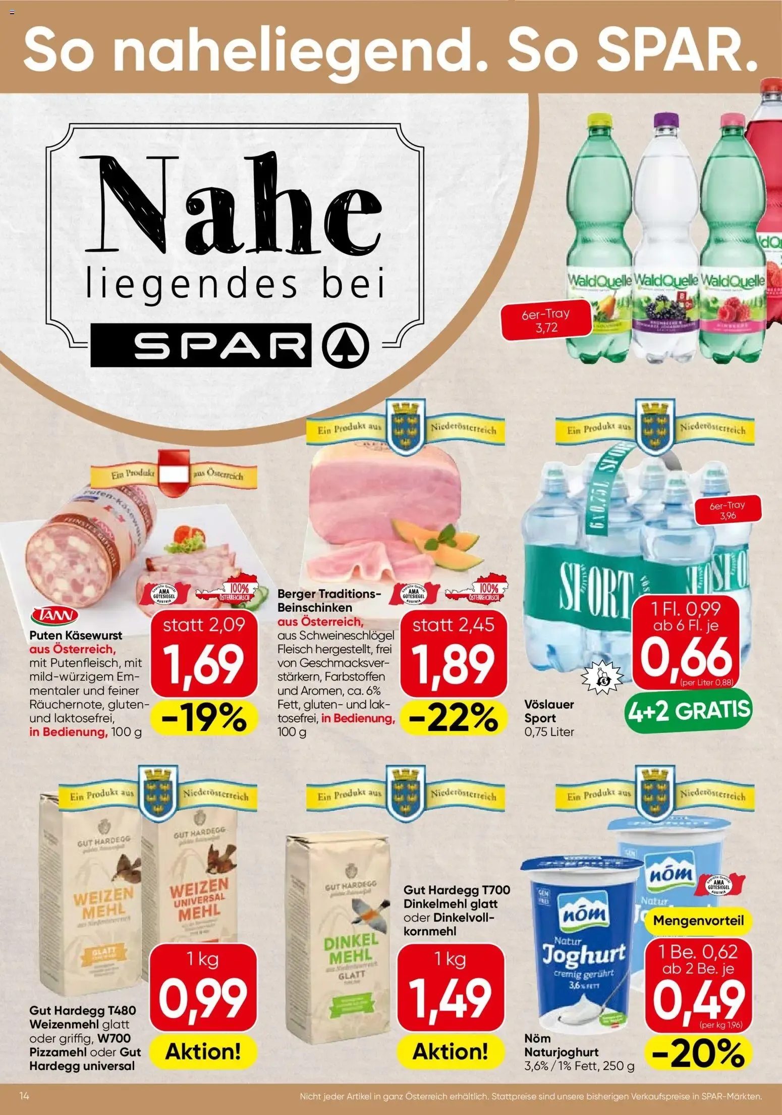 SPAR - Ofertas Semanales von 18. Juni bis 30. Juni 2026 - Flugblätt seite  14