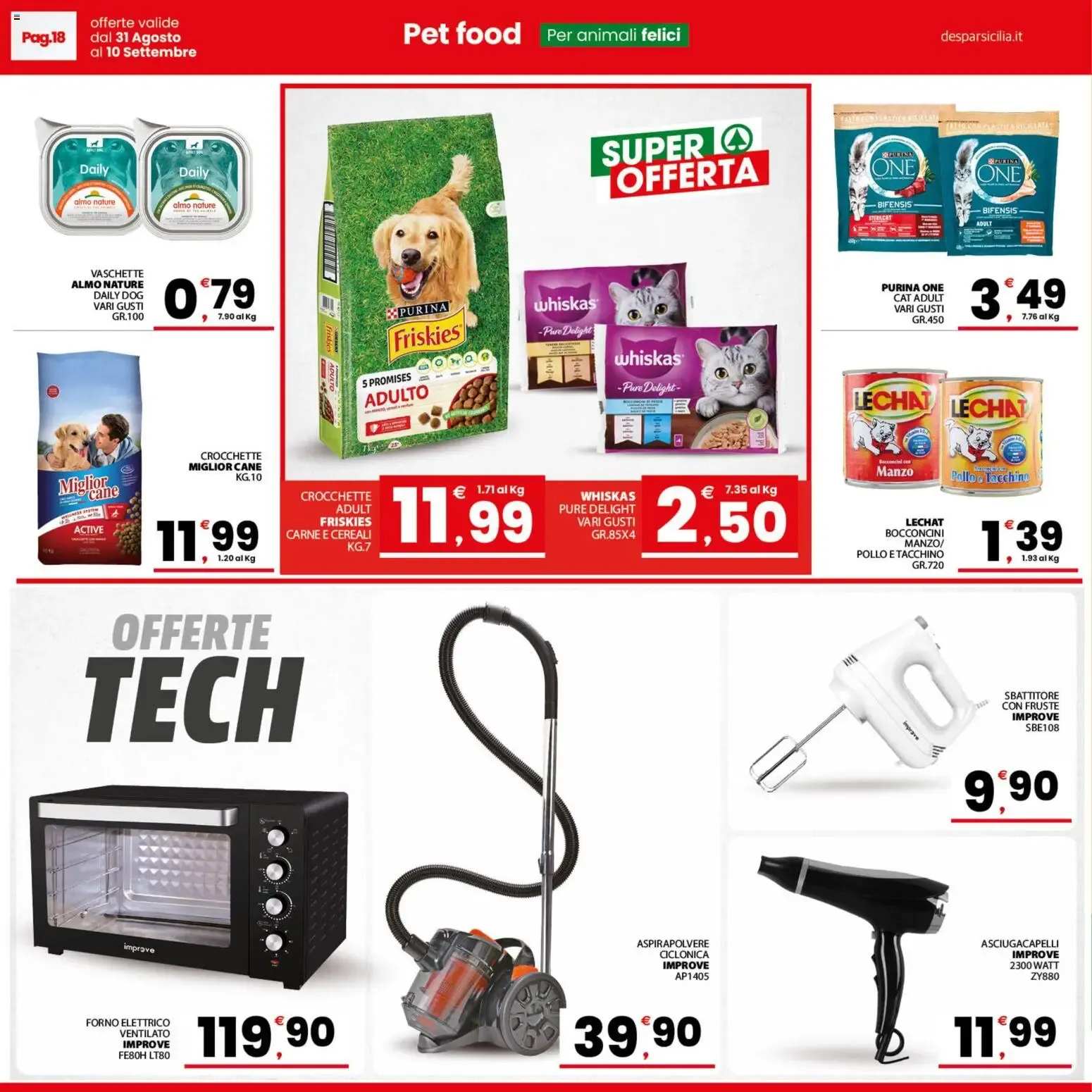 Nuovo Despar volantino Sicilia dal 31/08/2026 > offerte anteprima 🛍️ da 31 agosto a 10 settembre di 2026 - Pagina del volantino 18