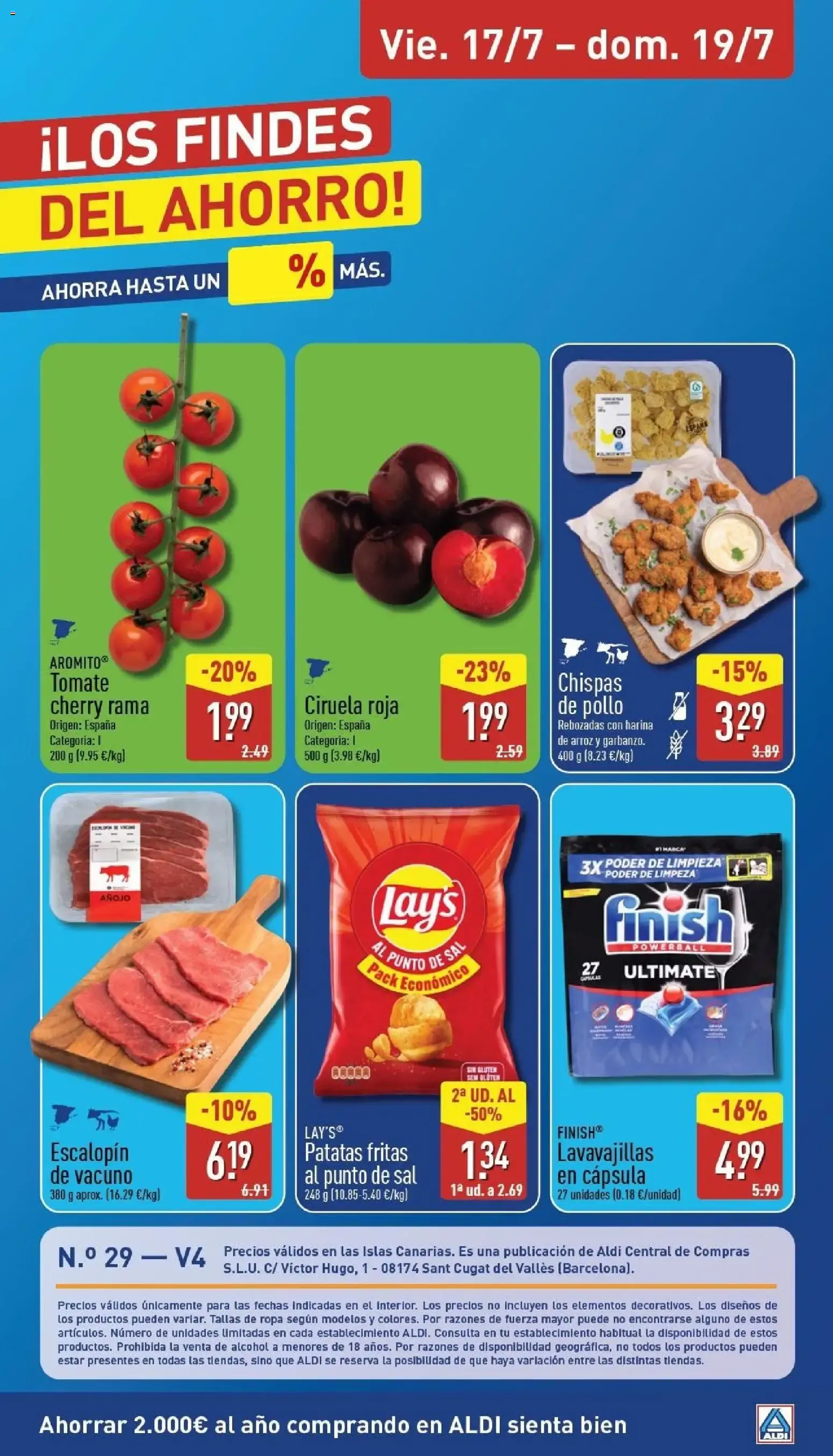 Catálogo de Aldi | 4 Años en Canarias 13 de julio al 19 de julio 2026 - Página 32