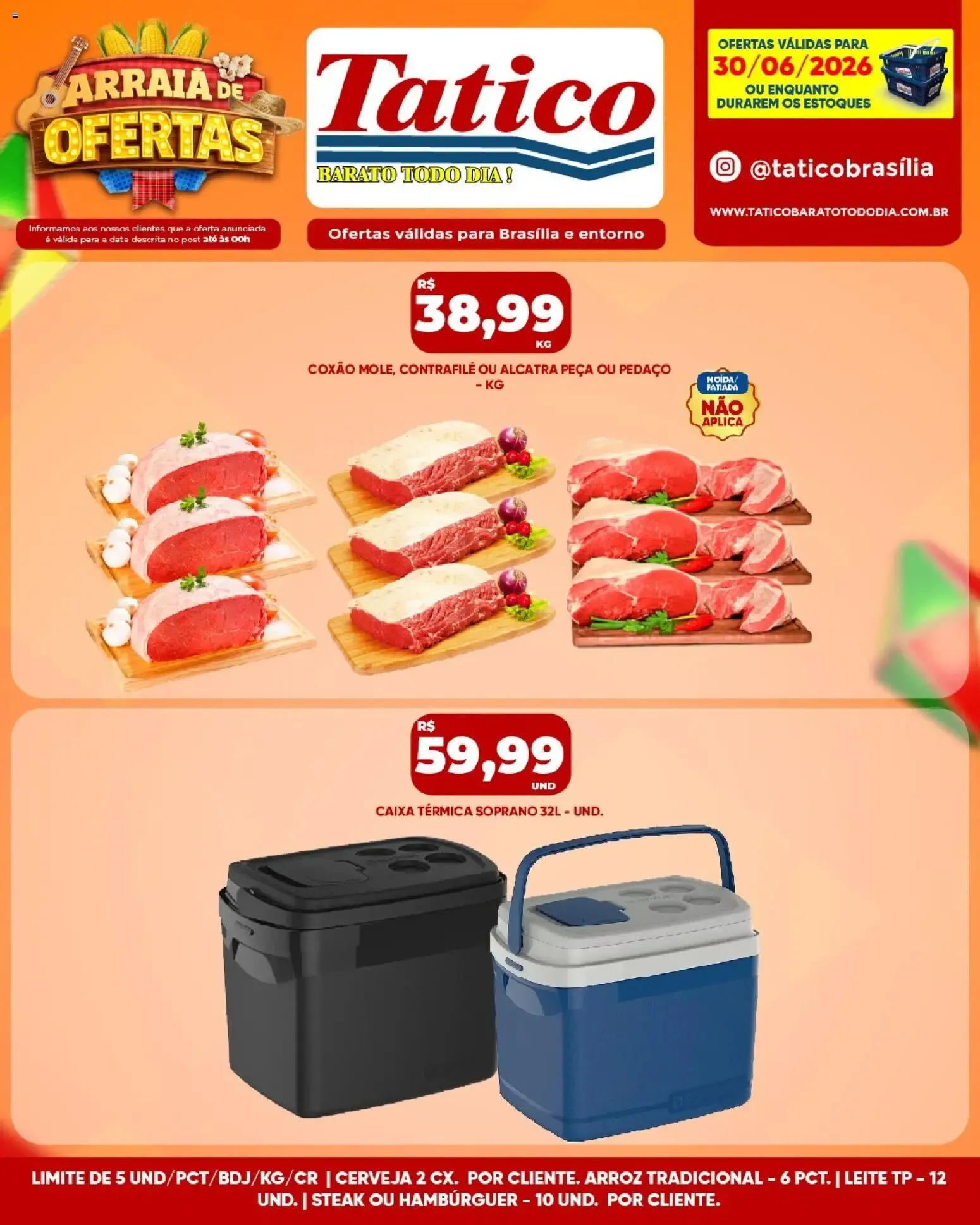 Encarte de Tatico ofertas do Dia de 01/07/2026 | Promoções Online 1 de julho até 1 de julho 2026 - Pagina 34