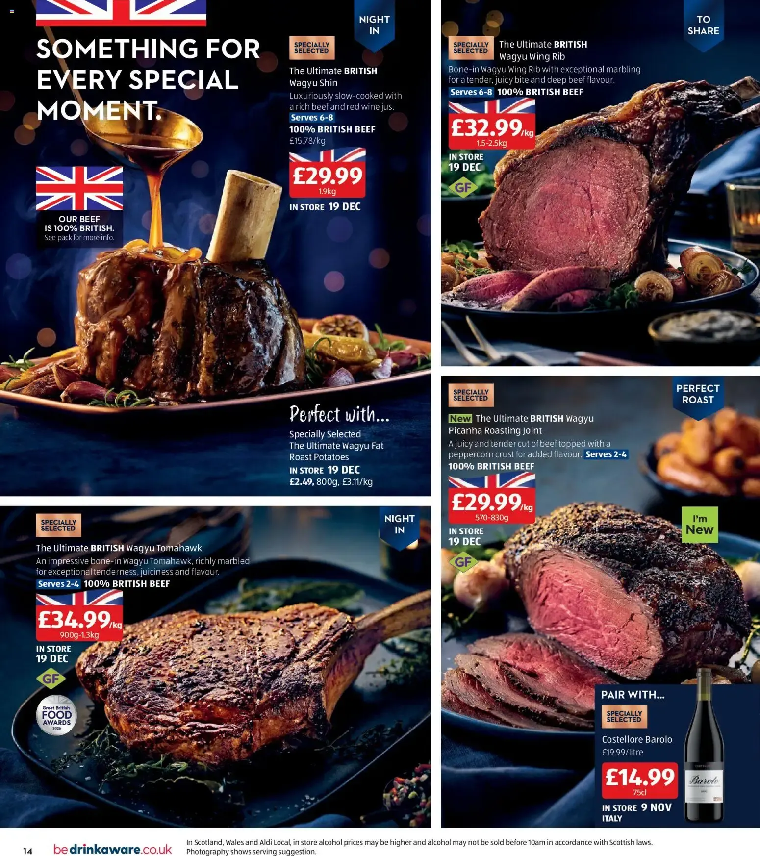Aldi: All You Want For Christmas from 6 October to 31 December 2026 - Catalogue Page 14