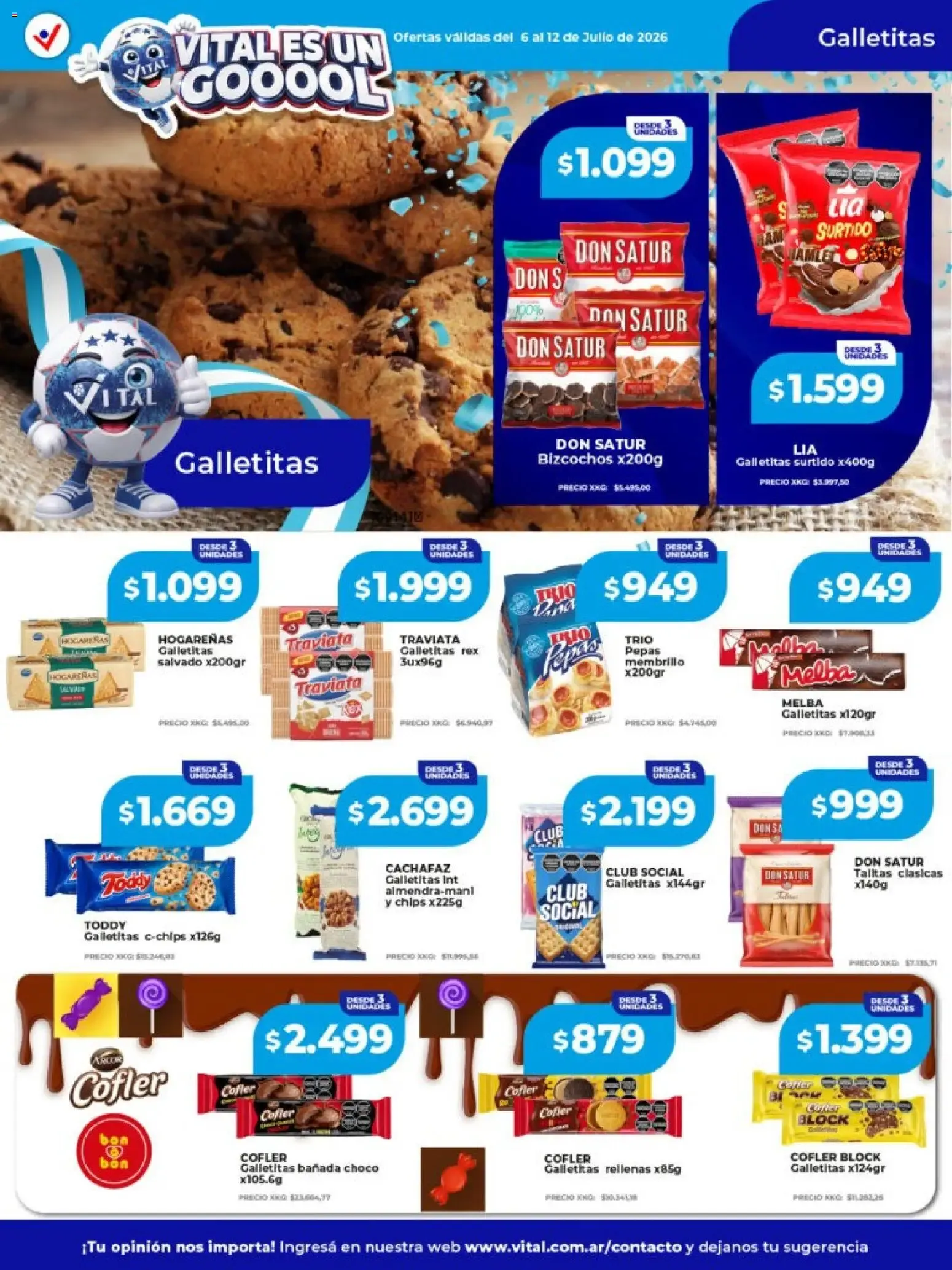 Ofertas de Vital Supermayorista - Ofertas de la Semana 6 de julio al 12 de julio 2026 - Página 15 del catálogo