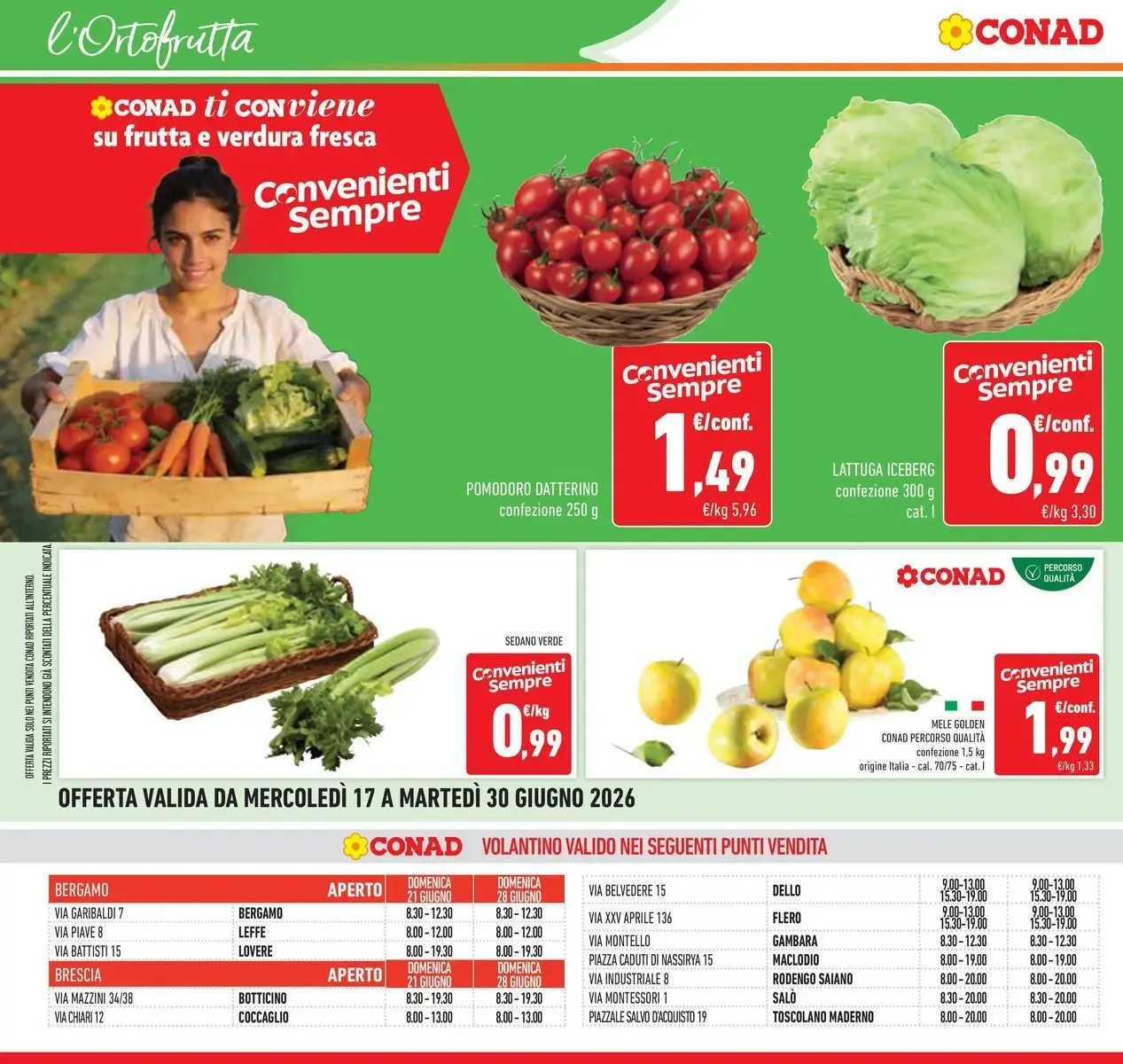 Conad: Sconti fino al 40% da 17 giugno a 30 giugno di 2026 - Pagina del volantino 18