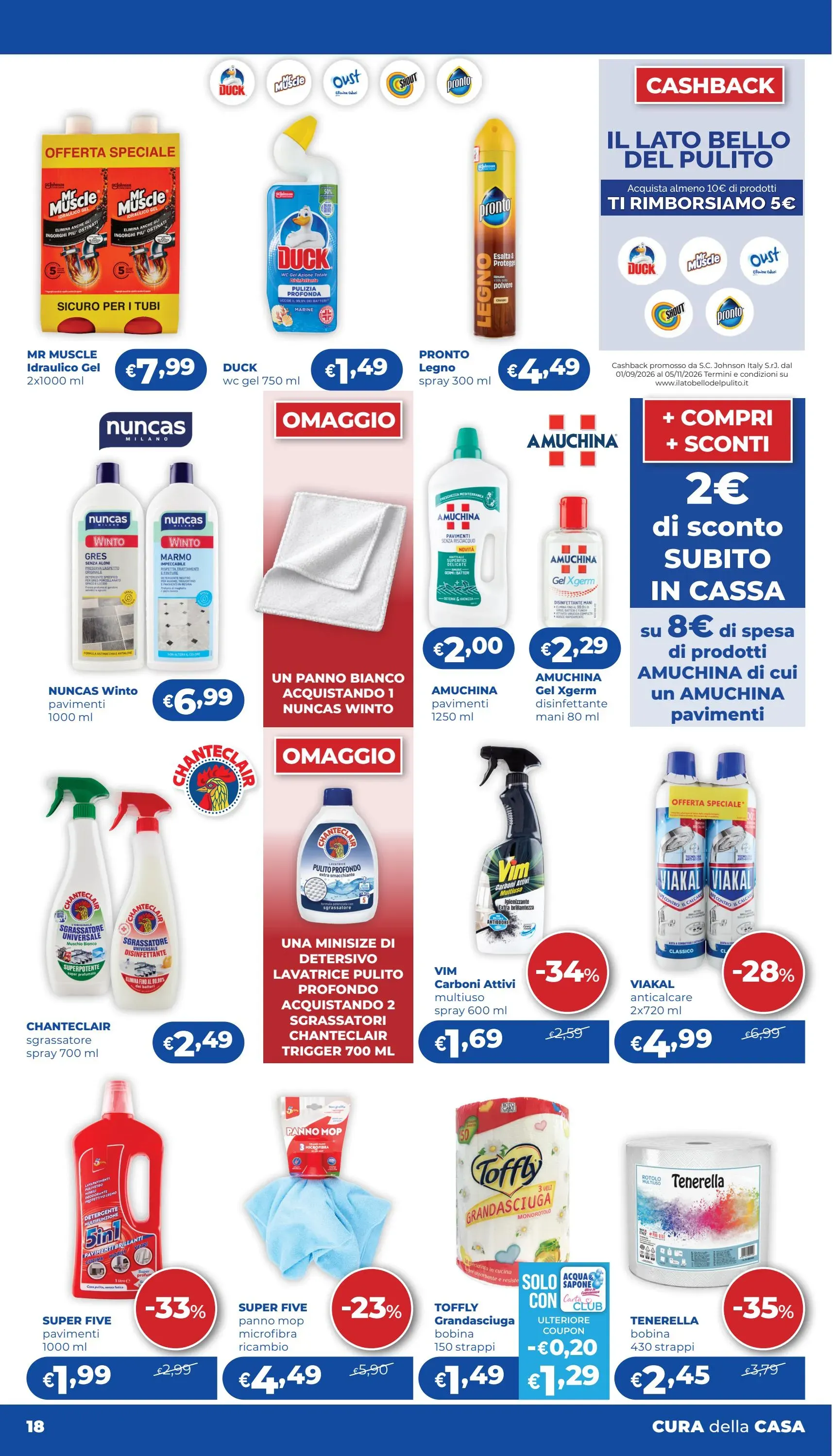 Volantino attuale di Acqua e Sapone - Ritorno al divertimento valido dal giovedì 15/10/2026 al domenica 01/11/2026 da 24 settembre a 1 novembre di 2026 - Pagina del volantino 18