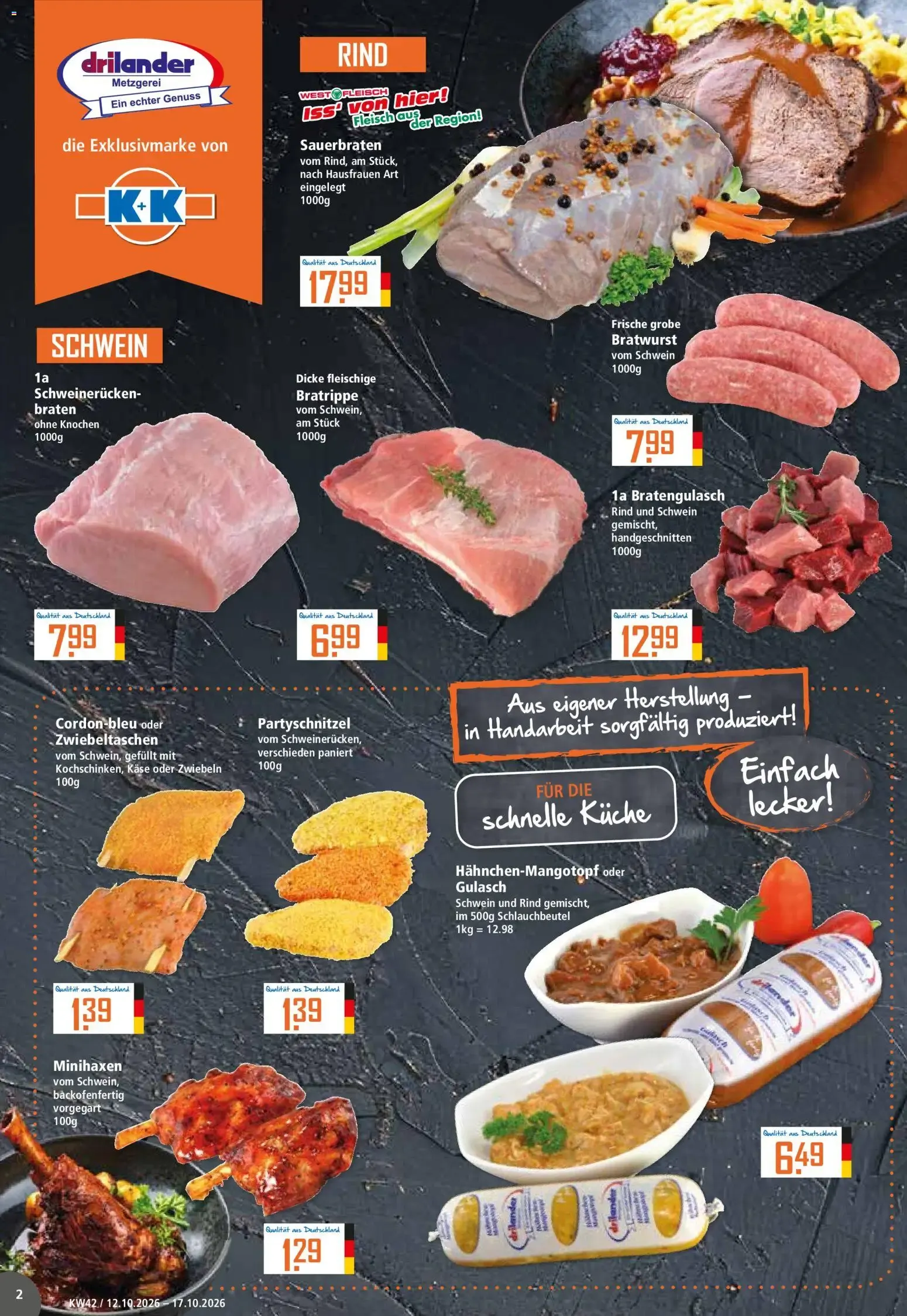Klaas & Kock Prospekt (ab 12.10.2026) zum Blättern von 12. Oktober bis 17. Oktober 2026 - Prospekt seite 2