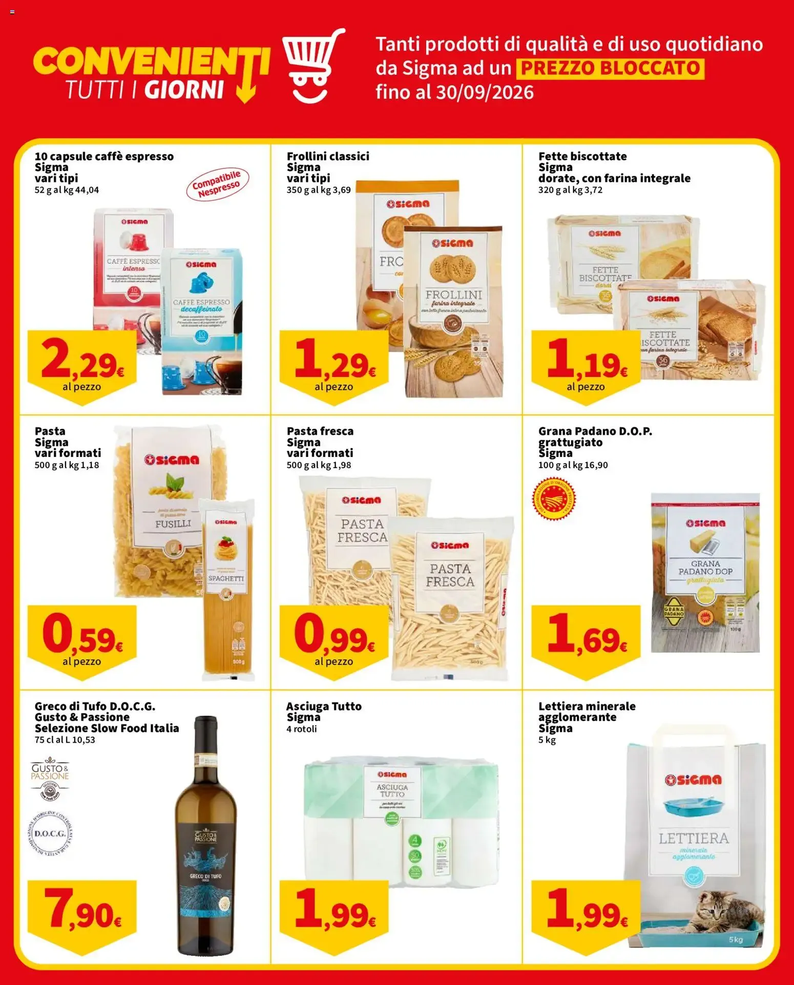 Nuovo SIGMA volantino OK dal 25/08/2026 > offerte anteprima 🛍️ da 25 agosto a 6 settembre di 2026 - Pagina del volantino 2