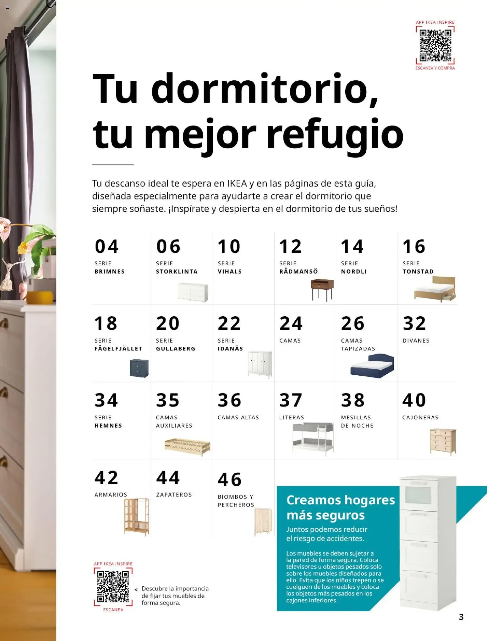 Catálogo de IKEA - Guía de Compra Muebles para el Dormitorio 1 de septiembre al 31 de enero 2027 - Página 3