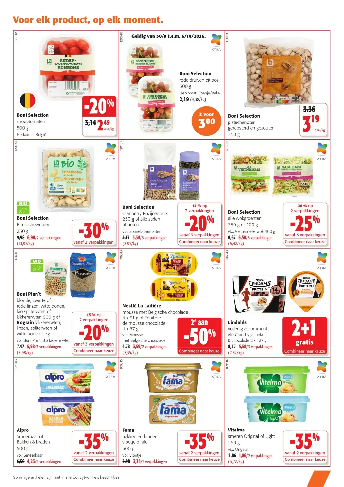 Colruyt: Alle acties van 23 september tot 6 oktober 2026 - folder pagina 15
