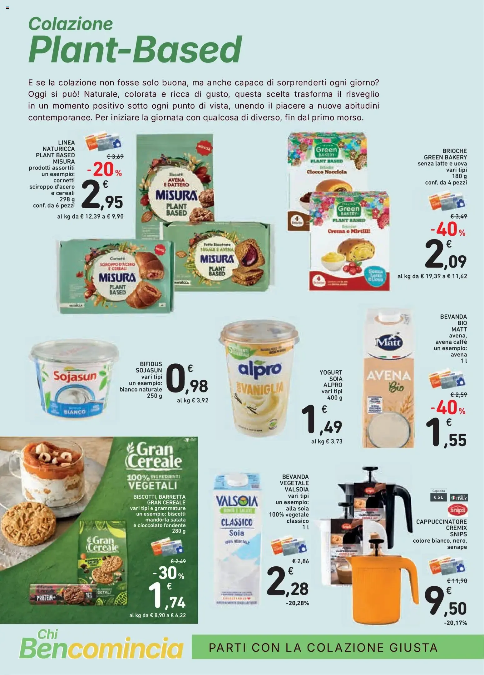 Conad Superstore: Chi Bencomincia, Parti con la colazione giusta da 26 agosto a 8 settembre di 2026 - Pagina del volantino 16