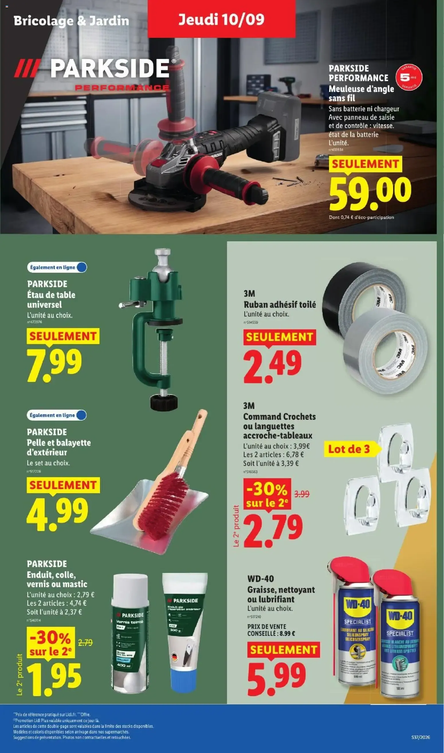 Catalogue LIDL du 10/09/2026 | Promo prospectus en ligne du 10 septembre au 16 septembre 2026 - Catalogue page 33