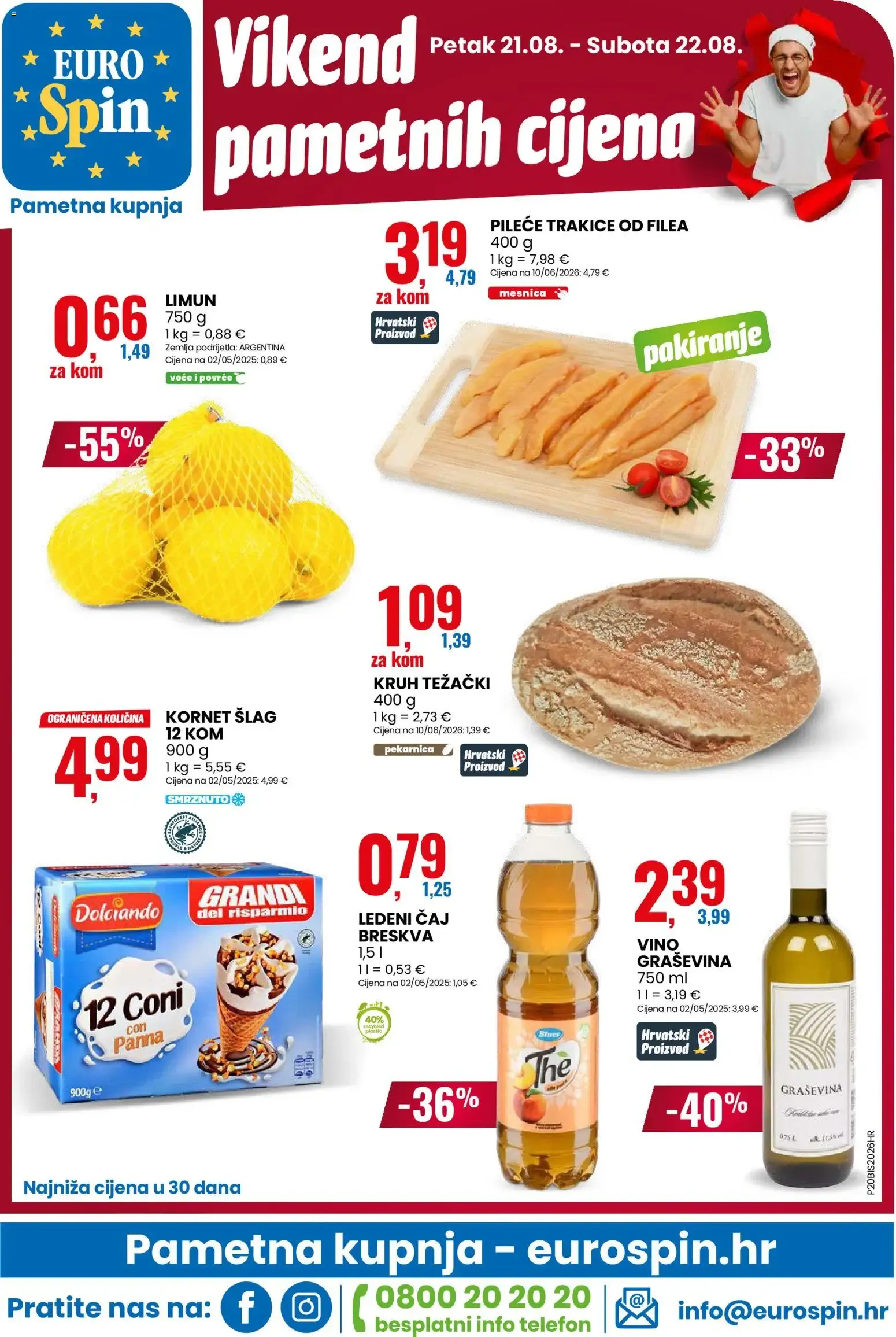 Katalog Euro Spin Pametna kupnja - Naše robne marke od 19. kolovoza do 25. kolovoza 2026. - Pregled Stranica 15